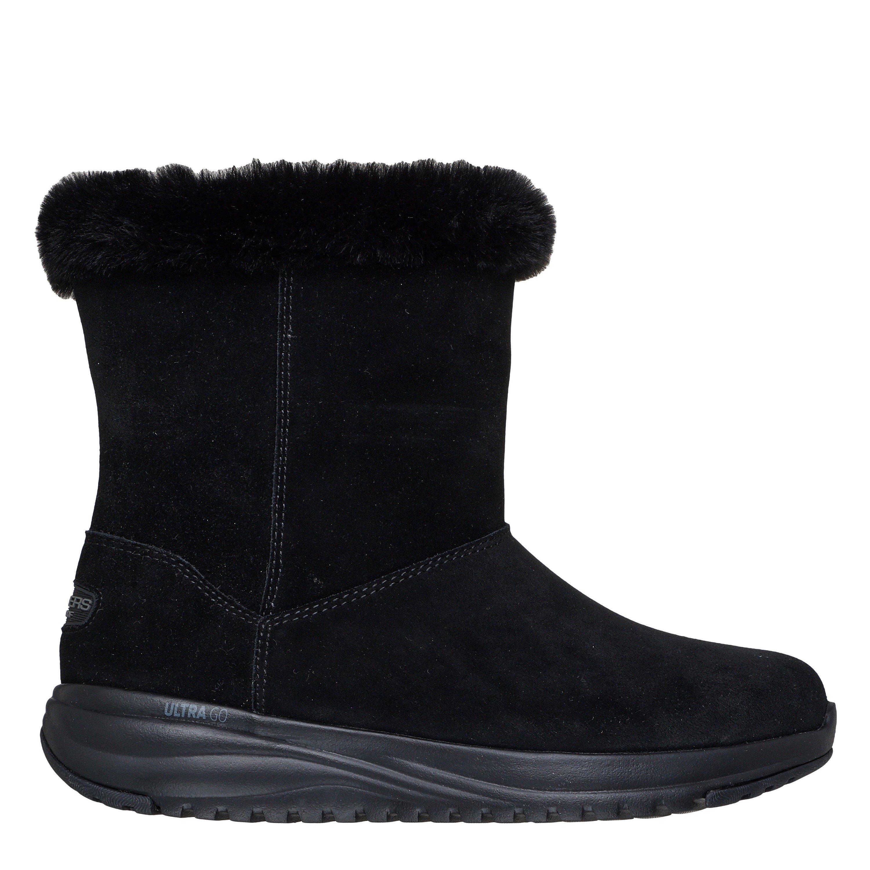 Black/Black - Skechers - On-The-Go Stellar-Sweet Bliss High-Top Trainers Womens - 1