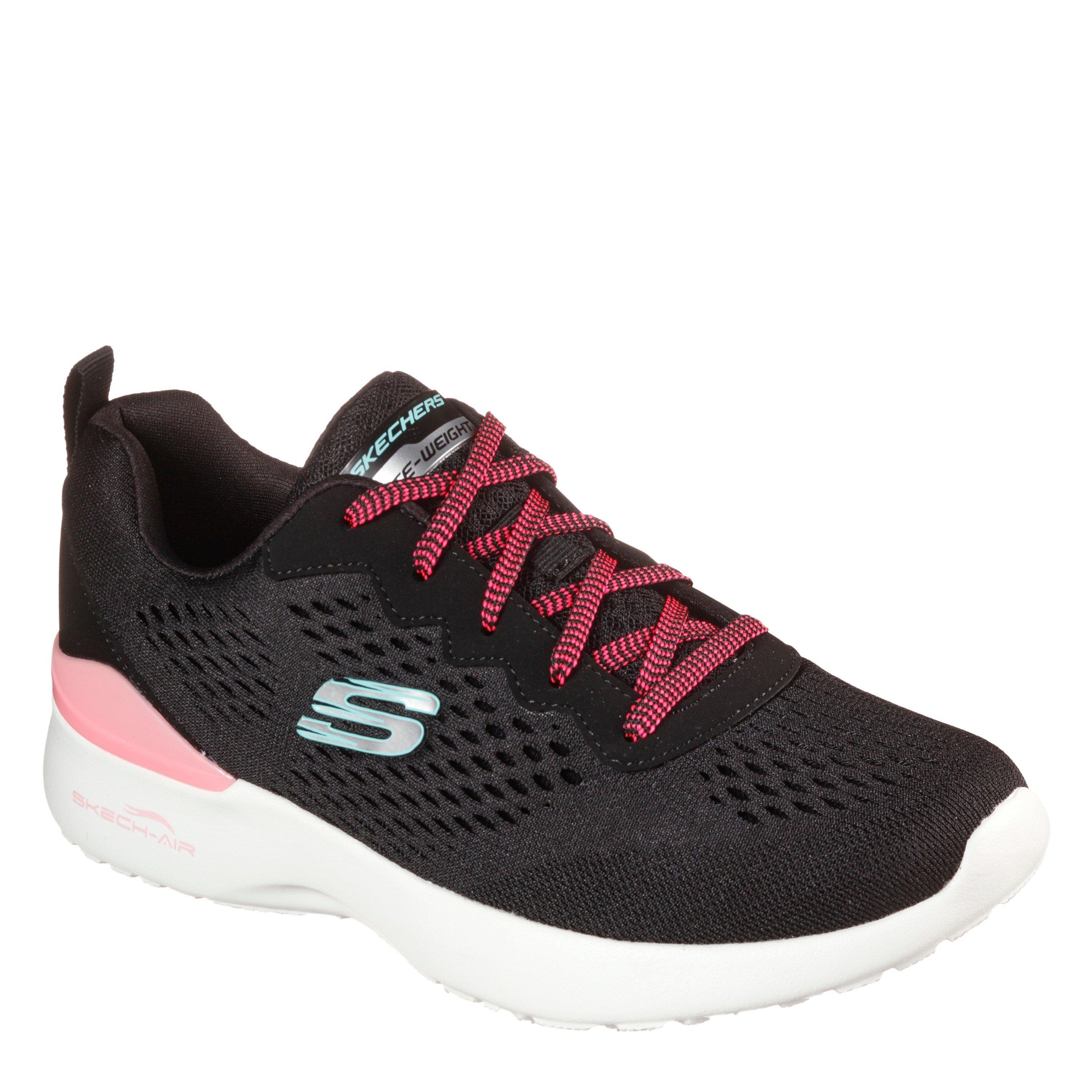 Skechers Women's Slip On Trainers - Black/Pink - 2 (35)