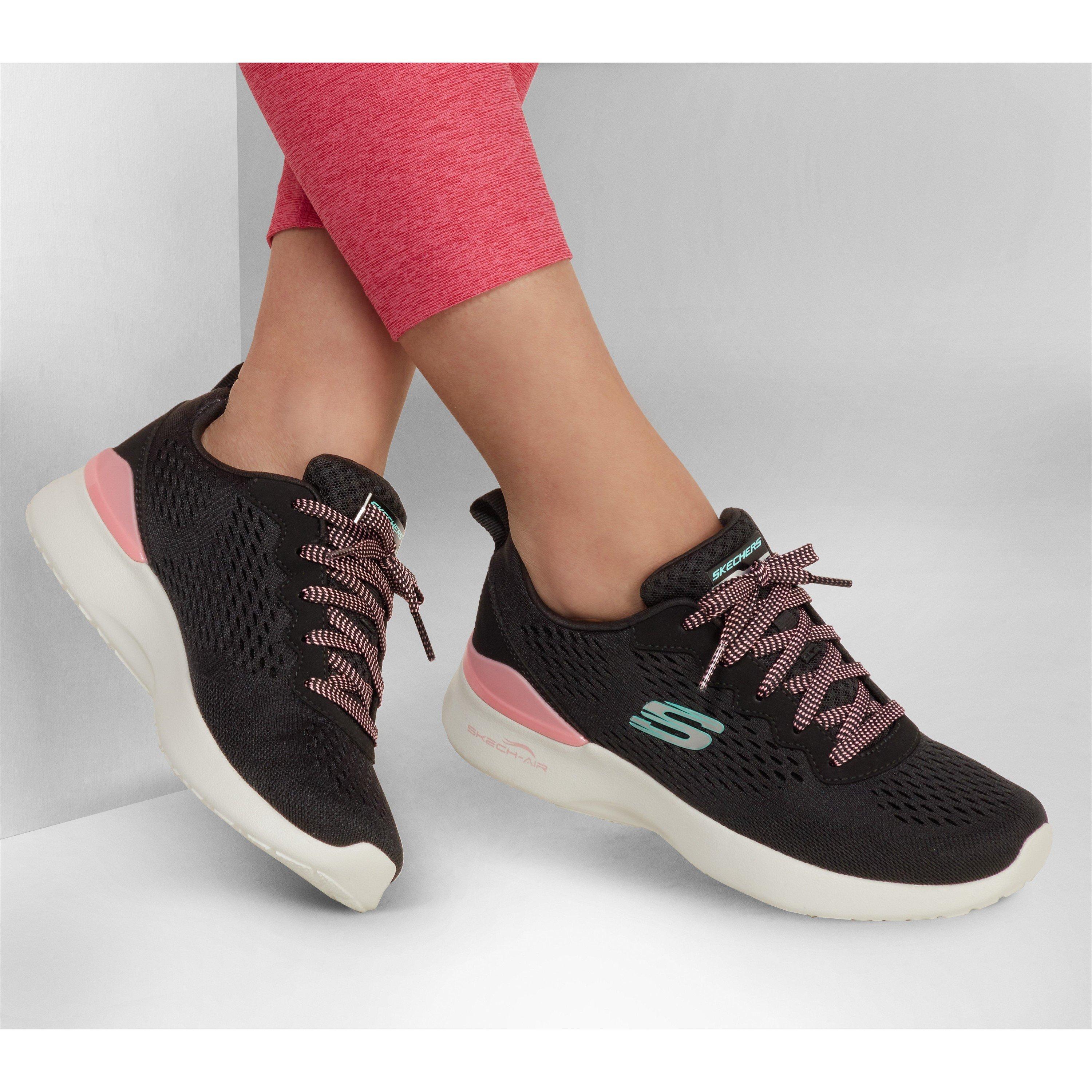 Black/Pink - Skechers - Women's Slip On Trainers - 2