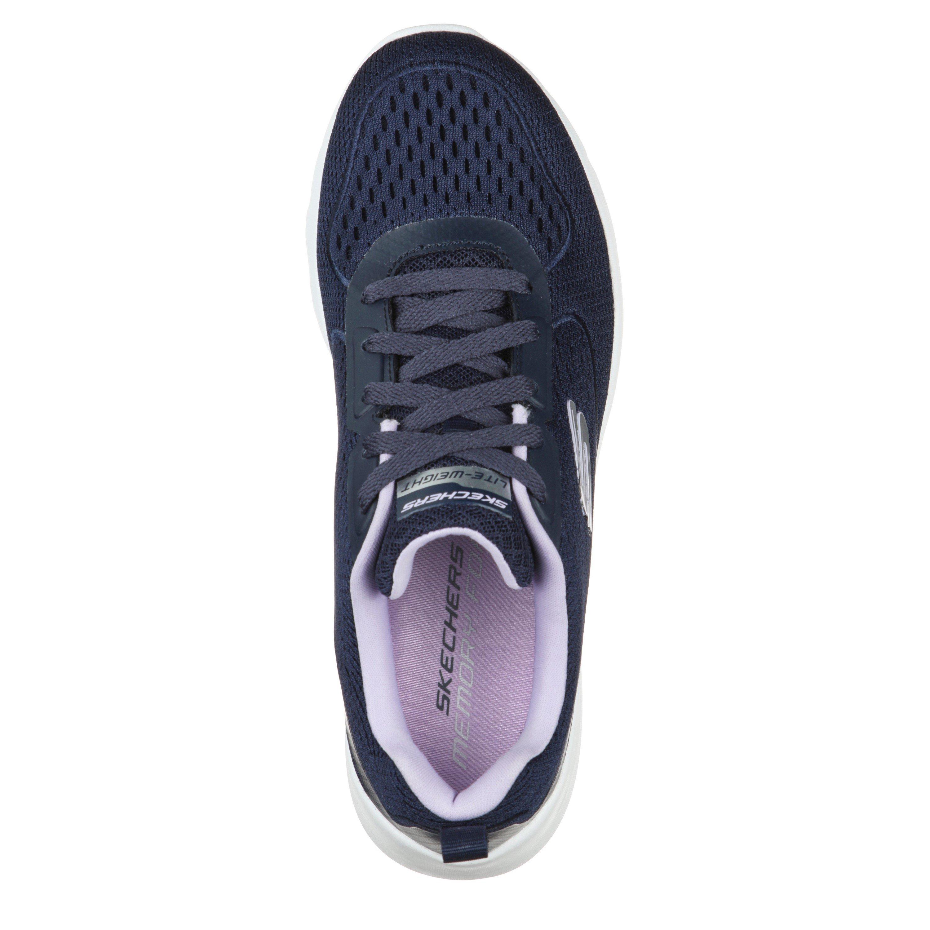 Azul-marinho/Lavanda - Skechers - Dynamight 2.0 Low-Top Trainers Womens - 5