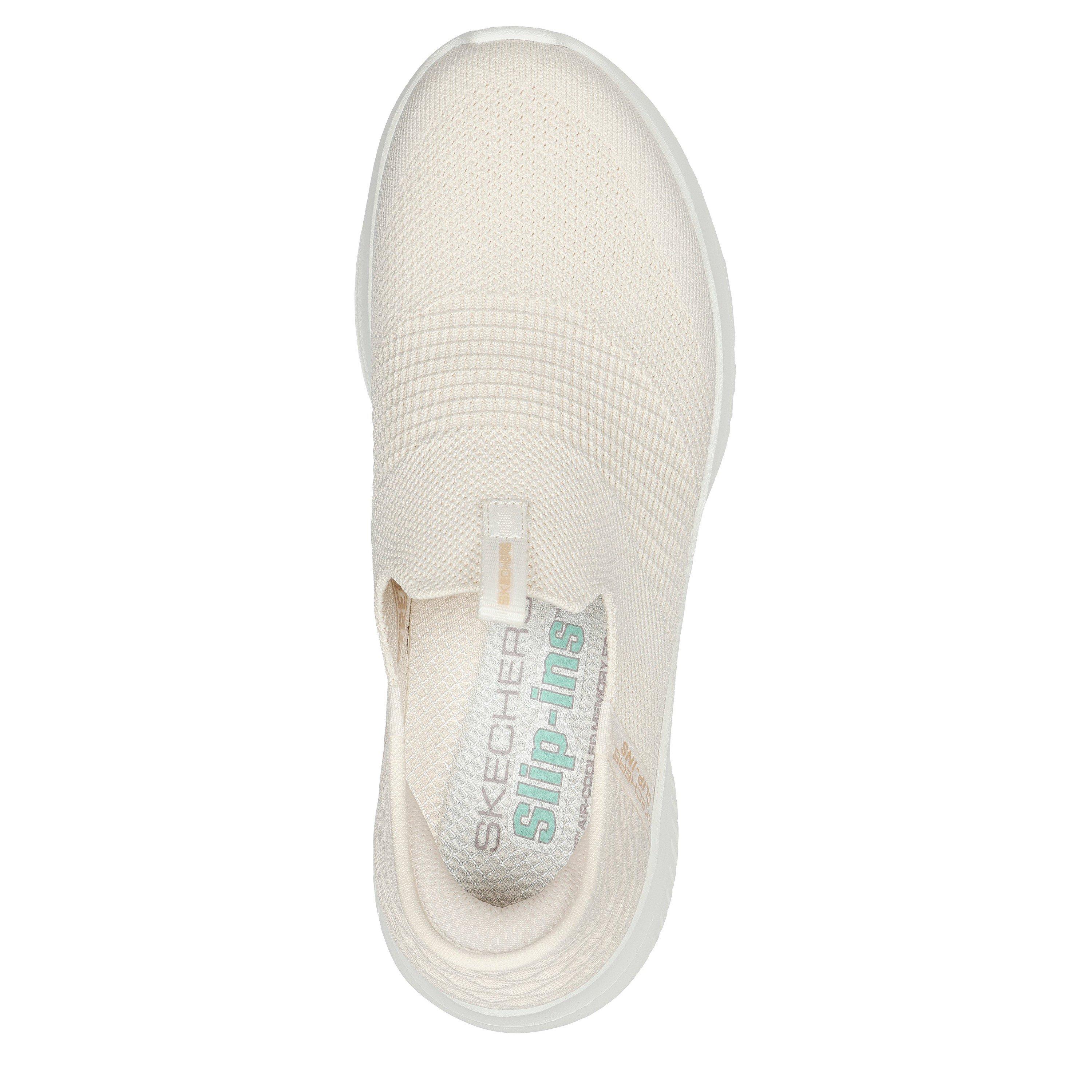 Natural - Skechers - Engineered Stretch Knit Slip-Ins W Slip On Trainers Womens - 6
