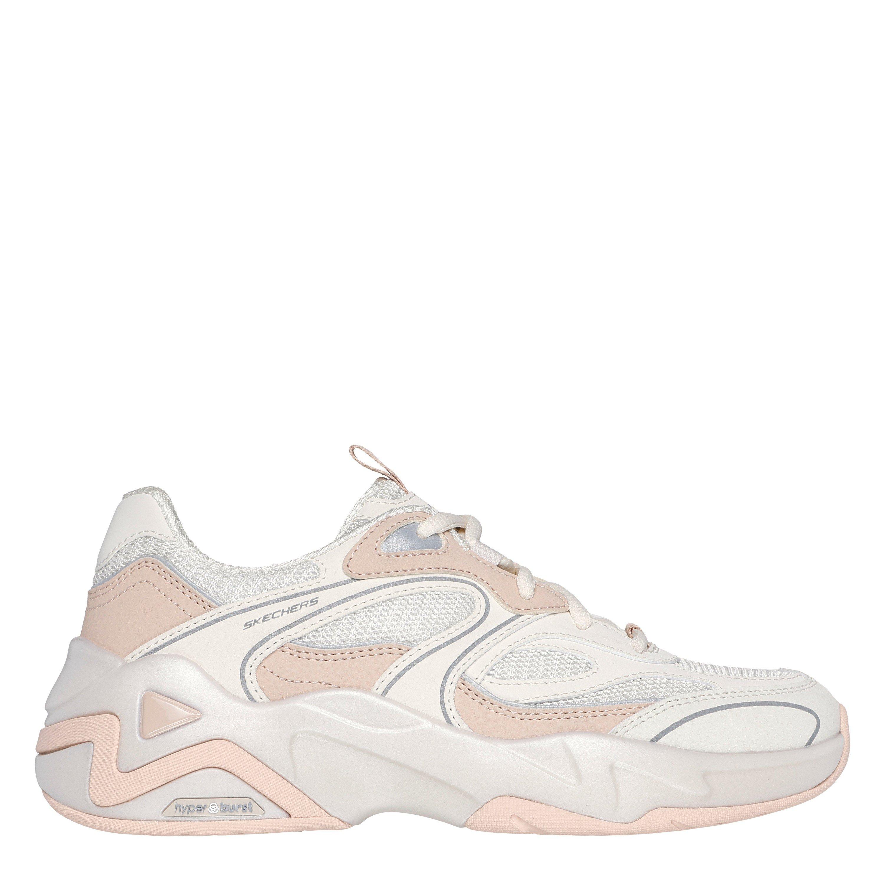 Skechers Women's Dl Hyperburst Slip On Trainers - Off White - 3 (36)