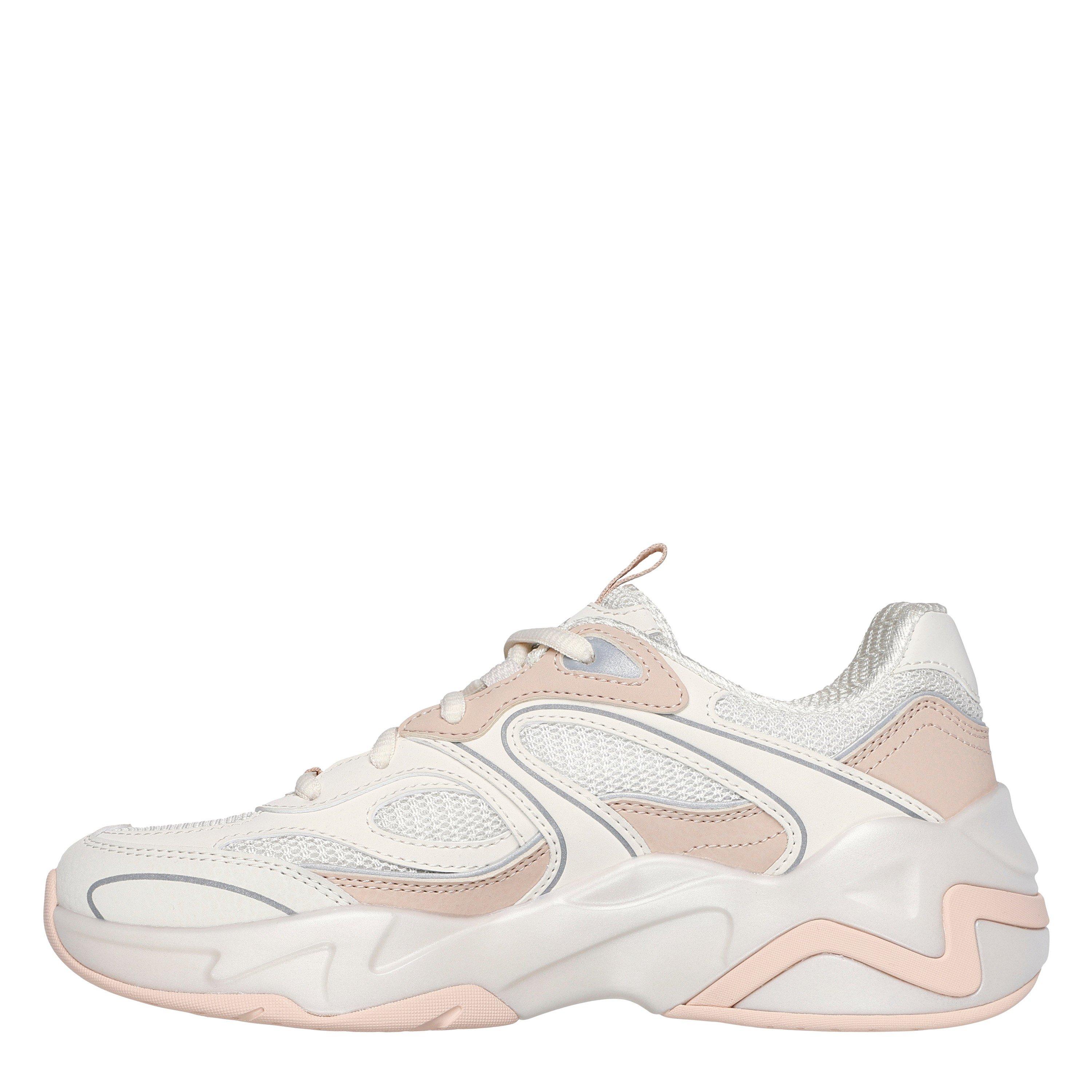 Off White - Skechers - Women's DL Hyperburst Slip On Trainers - 2