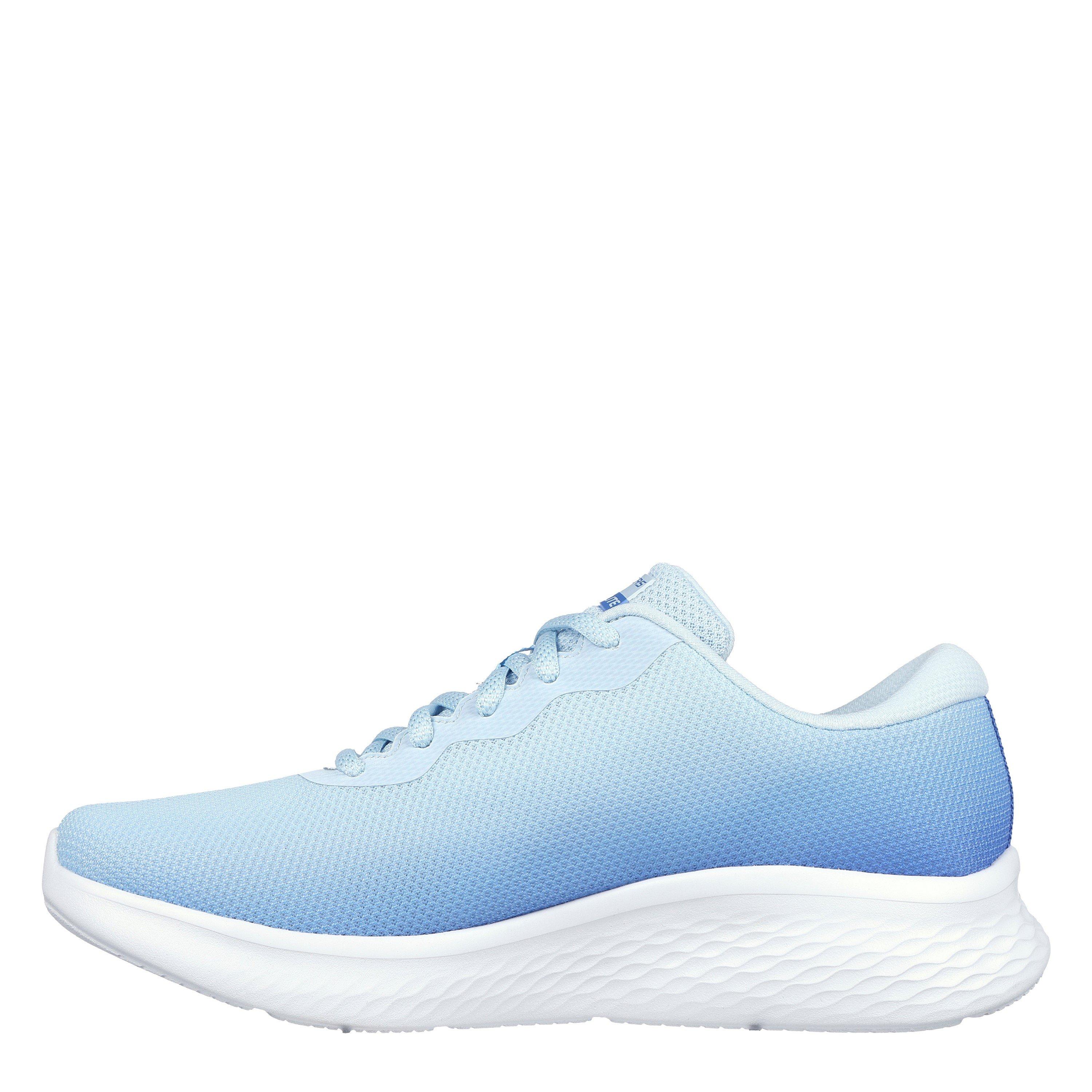 Light Blue - Skechers - Ombre Engineered Mesh Lace-Up W Ai Slip On Trainers Womens - 2