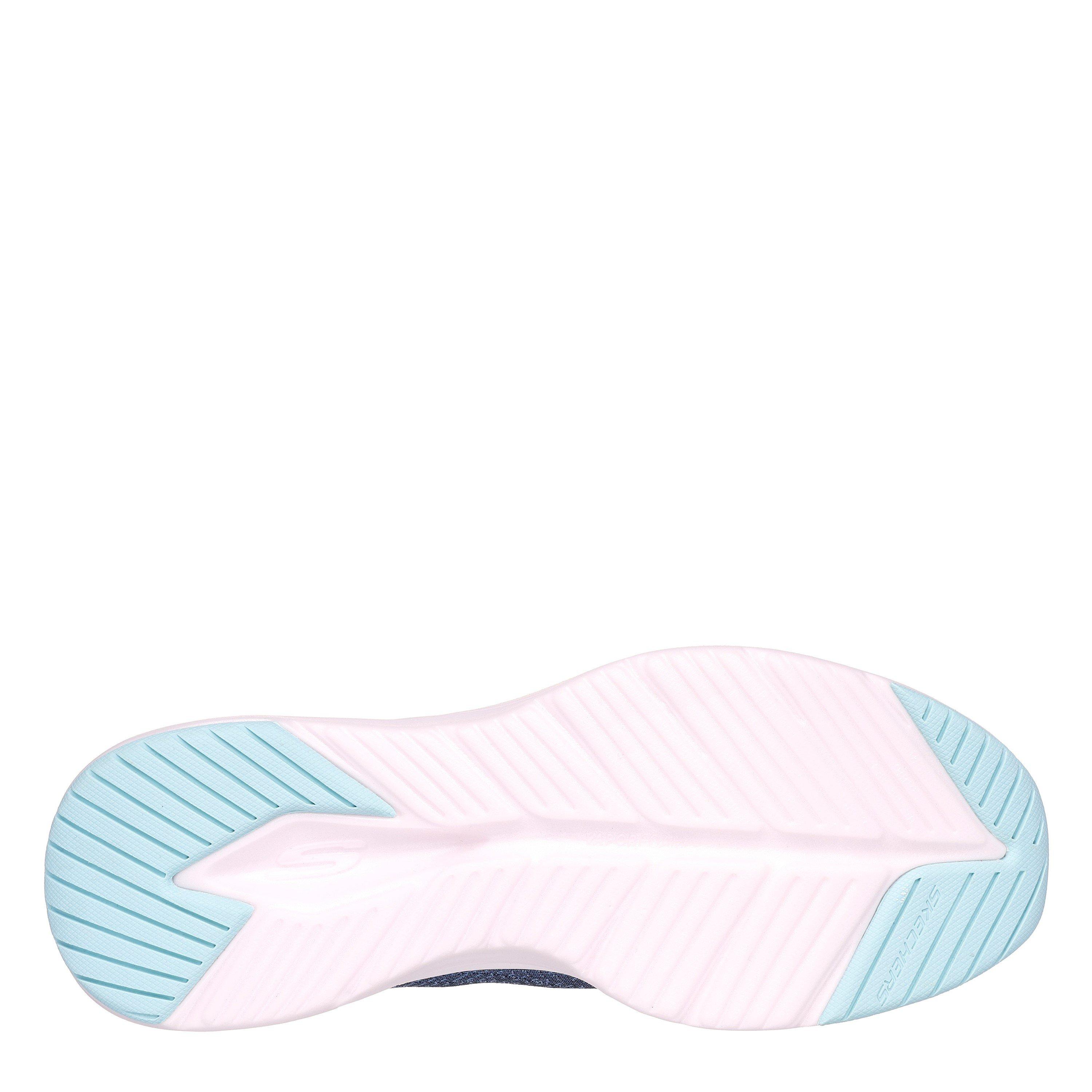 Marine/Multicolore - Skechers - Engineered Mesh Lace-Up W Air-Cool Slip On Trainers Womens - 4