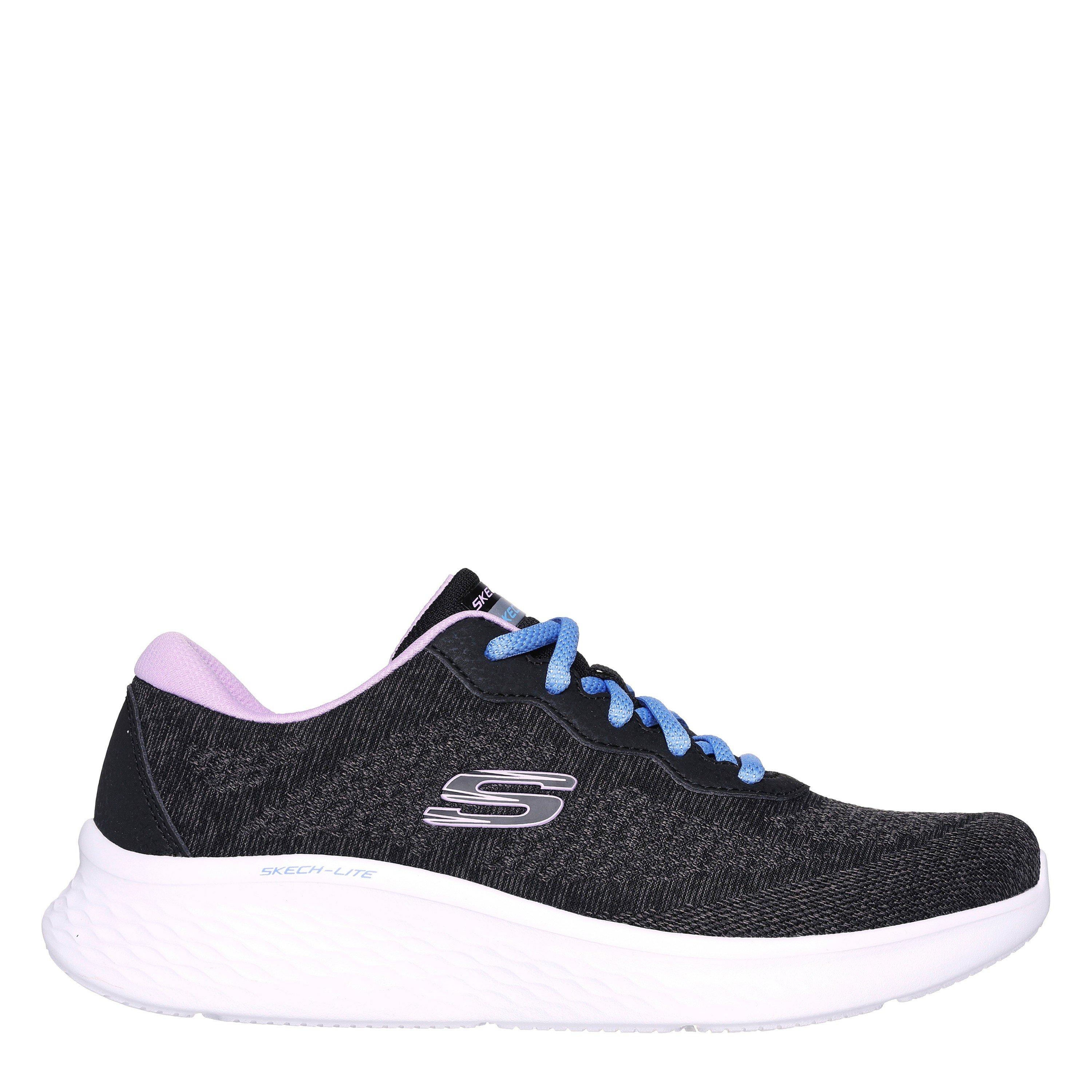 Black/Lavender - Skechers - Women's Slip On Trainers - 1
