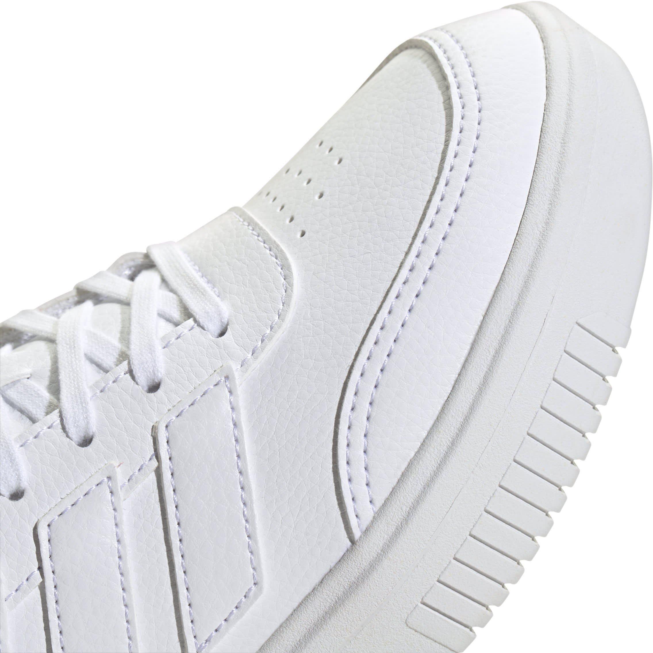 Triple White - adidas - Courtblock Trainers - 8