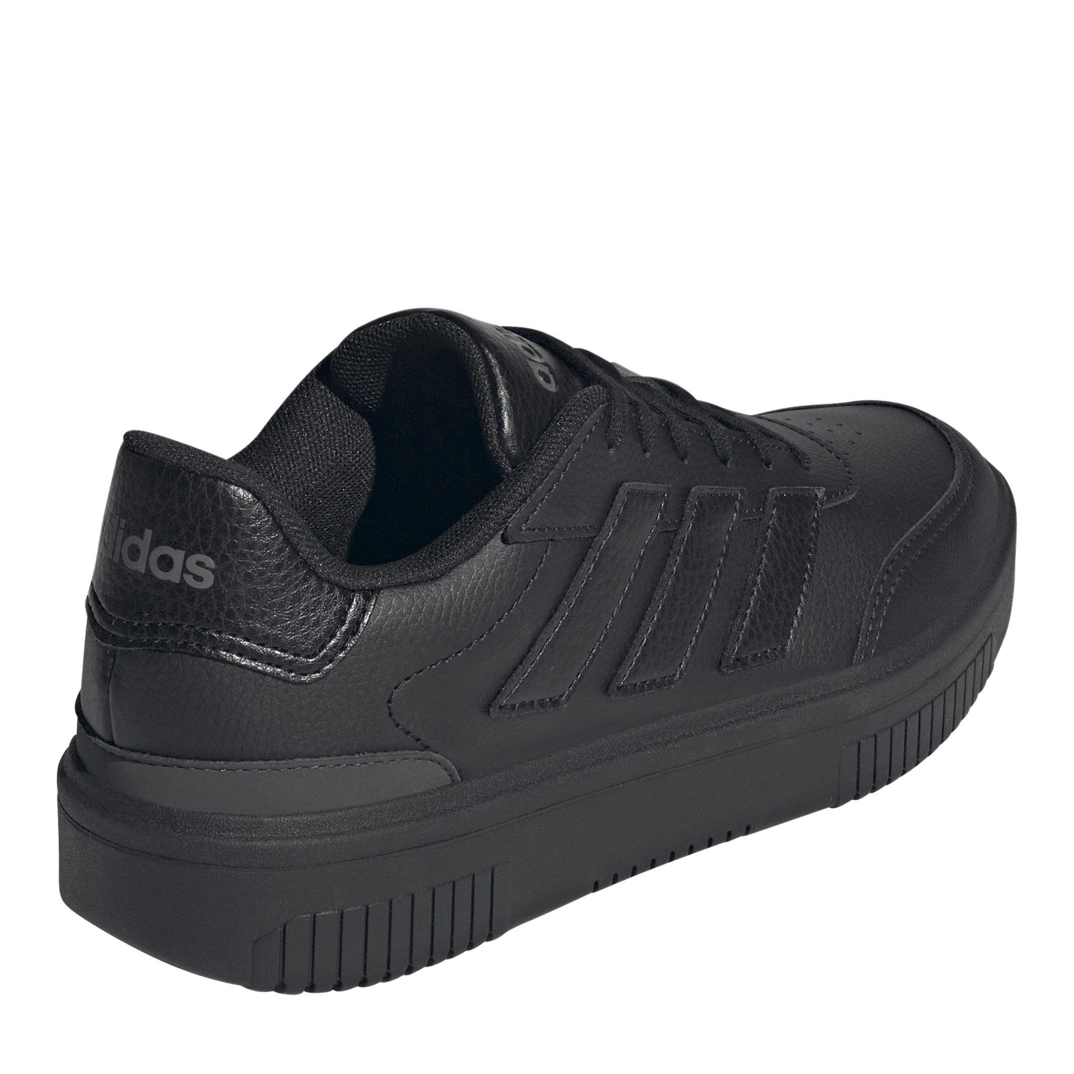 Triple Black - adidas - Courtblock Trainers - 4