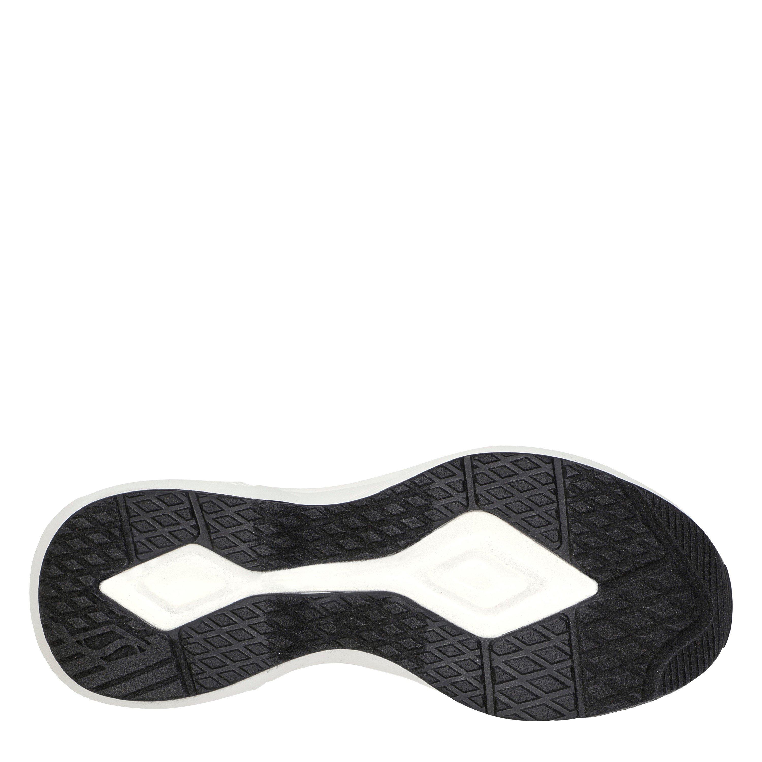 Zwart - Skechers - Mesh W Duraleather & Suede Overlay Low-Top Trainers Womens - 4