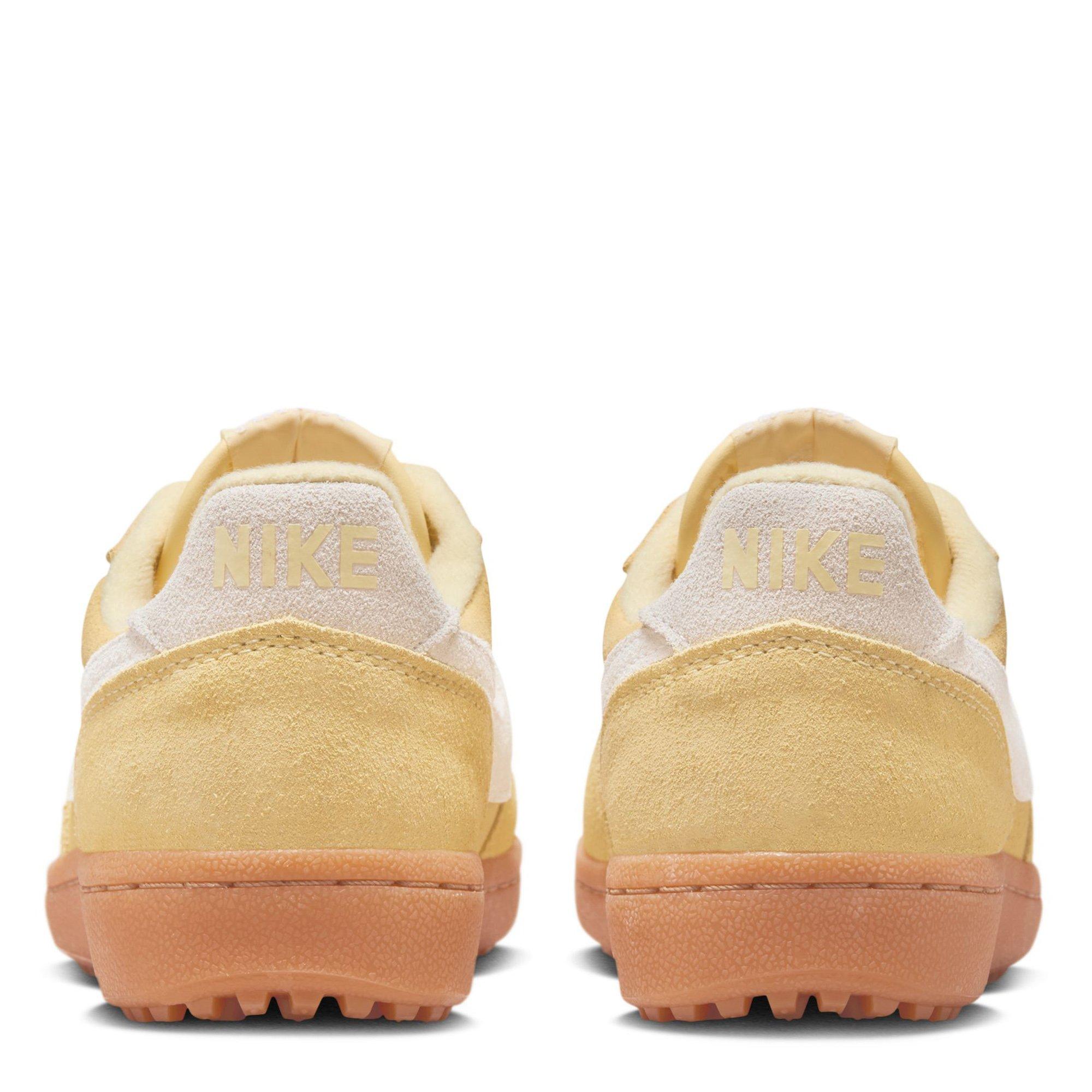 Yellow/Brown - Nike - Field General Womens Sneakers - 6