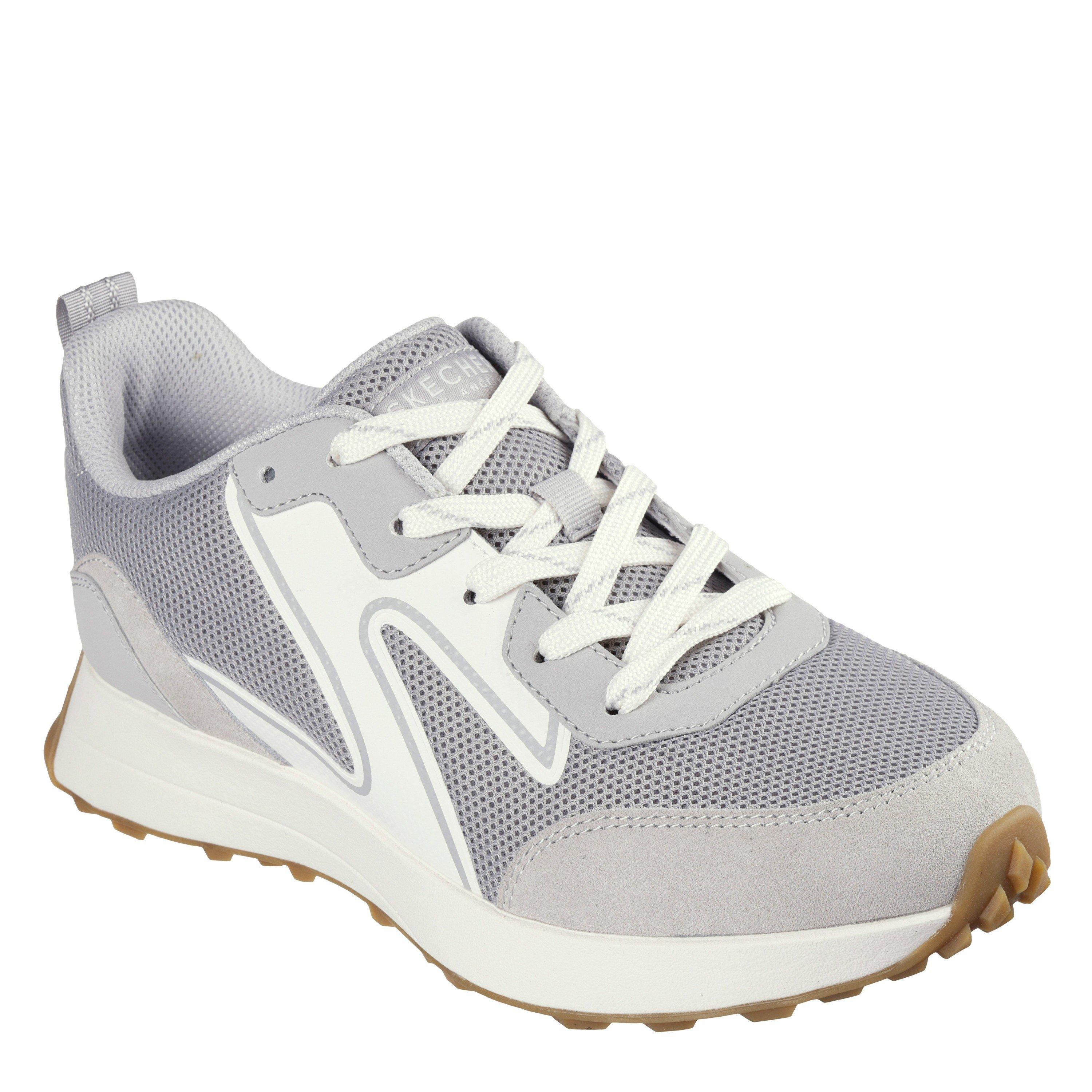 Grey - Skechers - Women's Gusto Classic Low-Top Trainers - 3