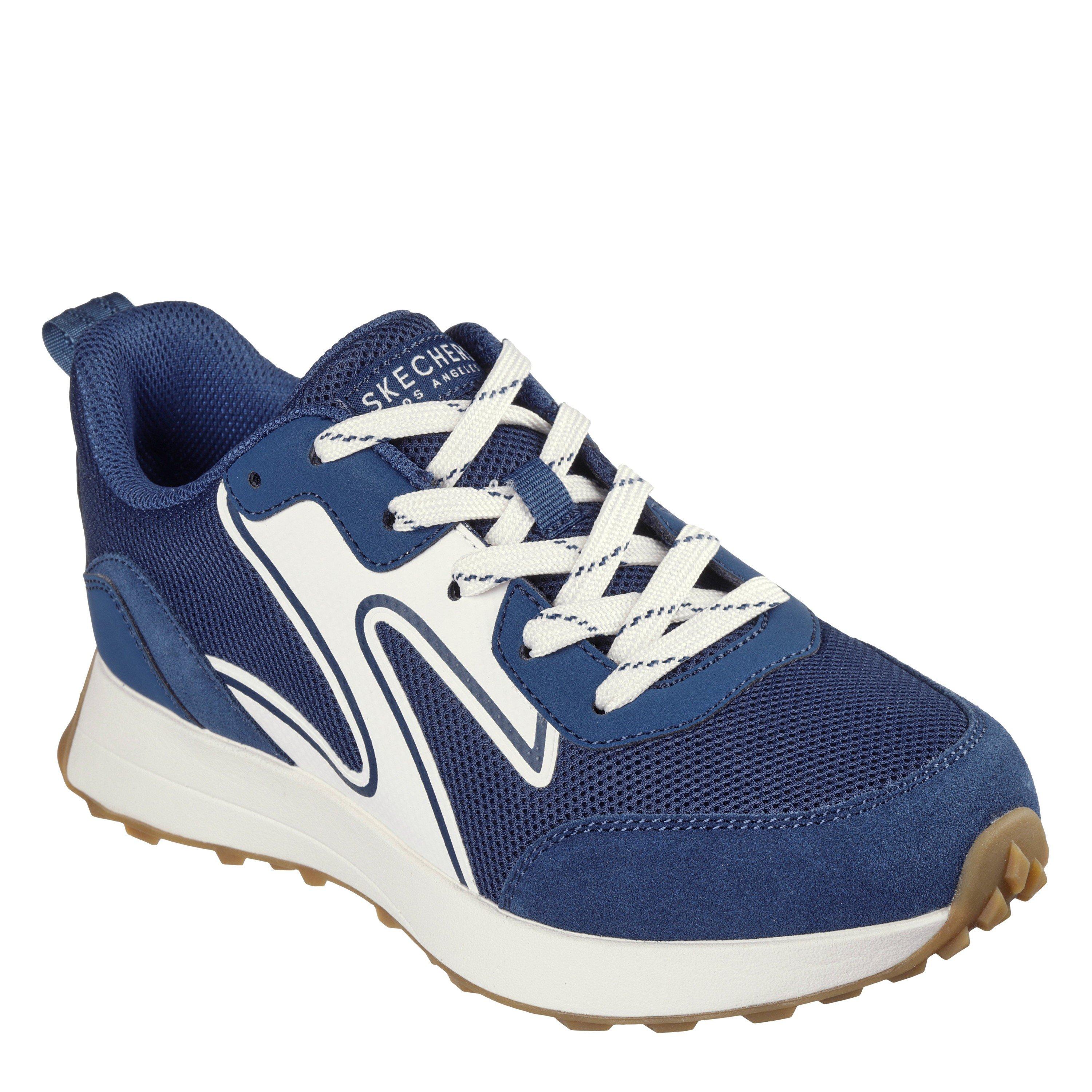 Navy - Skechers - Women's Gusto Classic Low-Top Trainers - 3