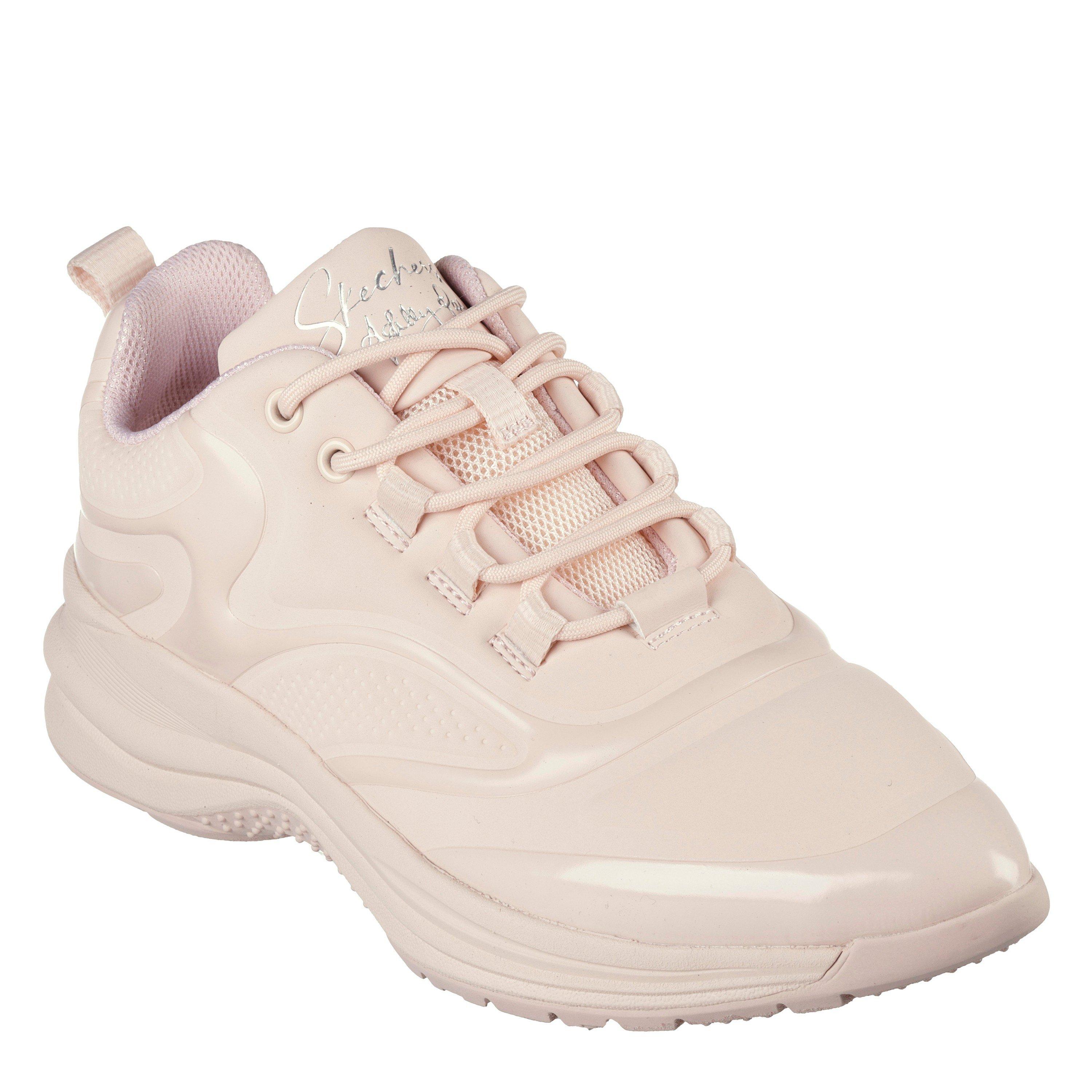 Rumenilo - Skechers - Glossed Hot Melt Embossed Neoprene Low-Top Trainers Womens - 4