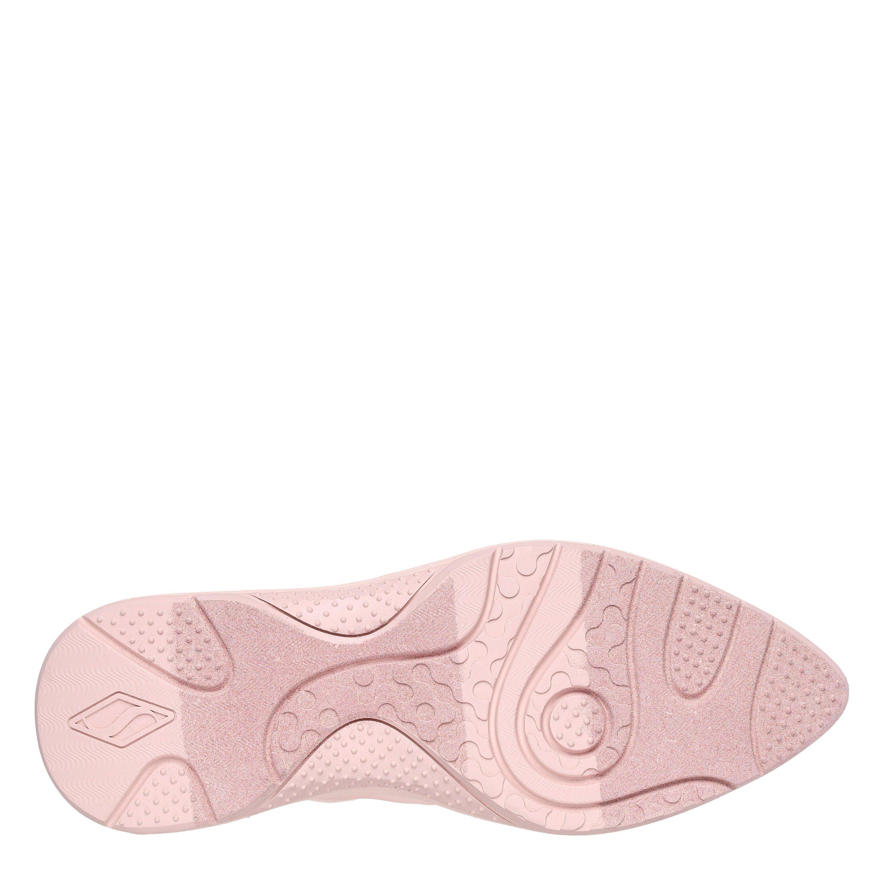 Rumenilo - Skechers - Glossed Hot Melt Embossed Neoprene Low-Top Trainers Womens - 6