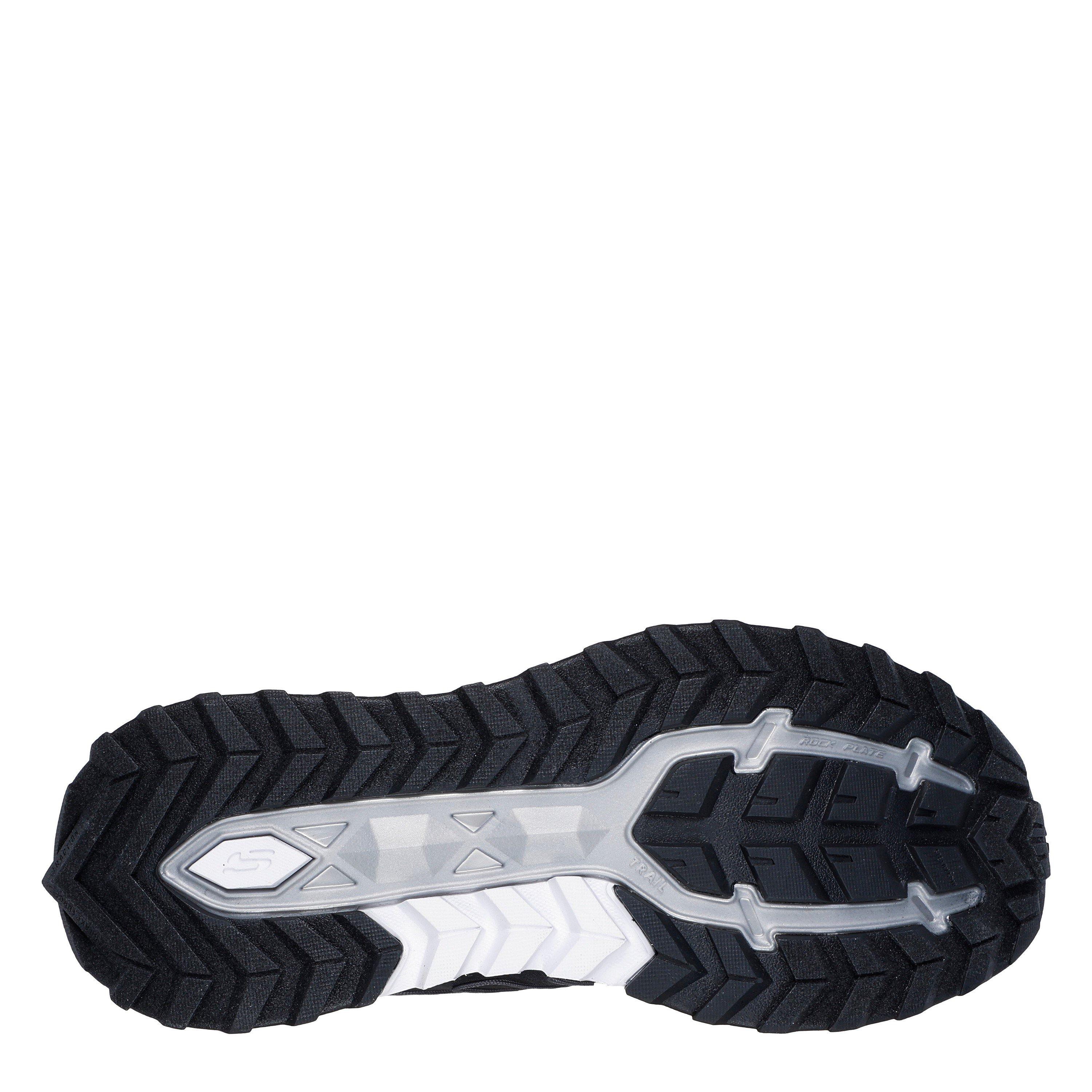 Black/White - Skechers - Glide-Step At Slip On Trainers Womens - 4