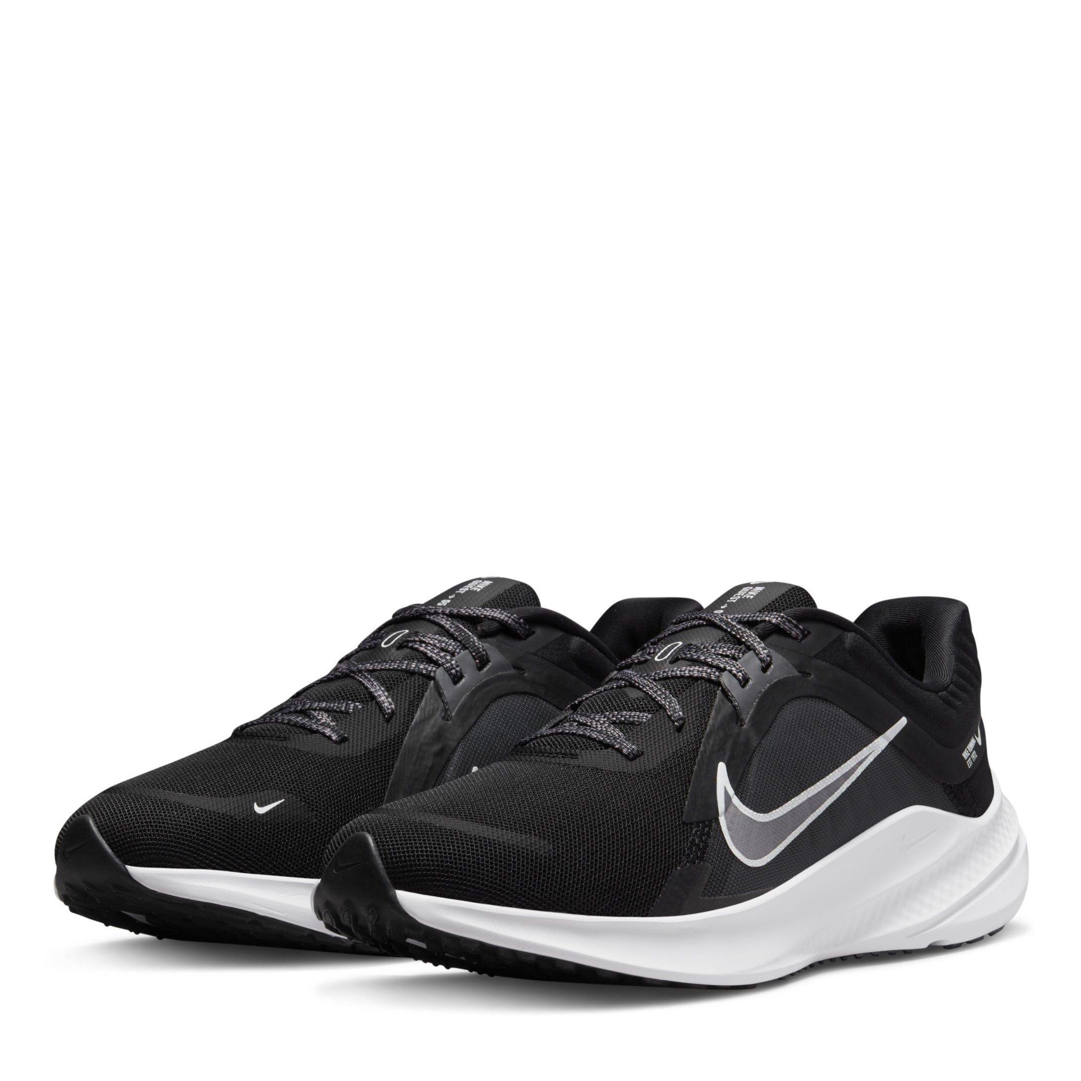 Blk/Plum-Iron - Nike - Quest 5 Womens Running Shoes - 4
