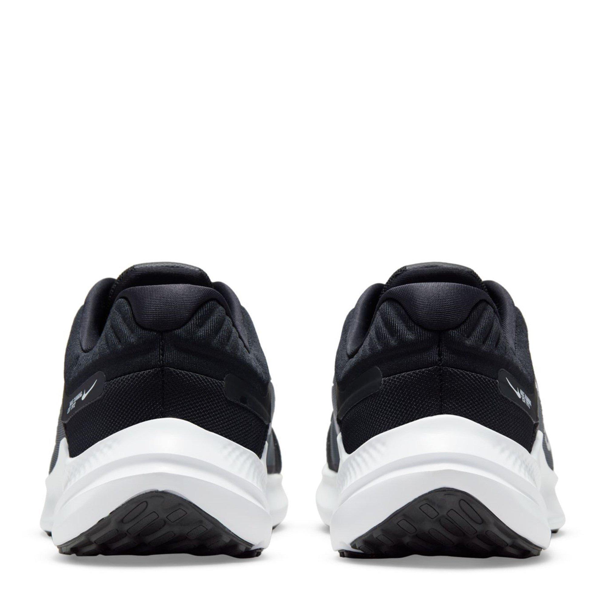Blk/Wht-Grey - Nike - Nike Quest 5 Womens Running Shoes - 4