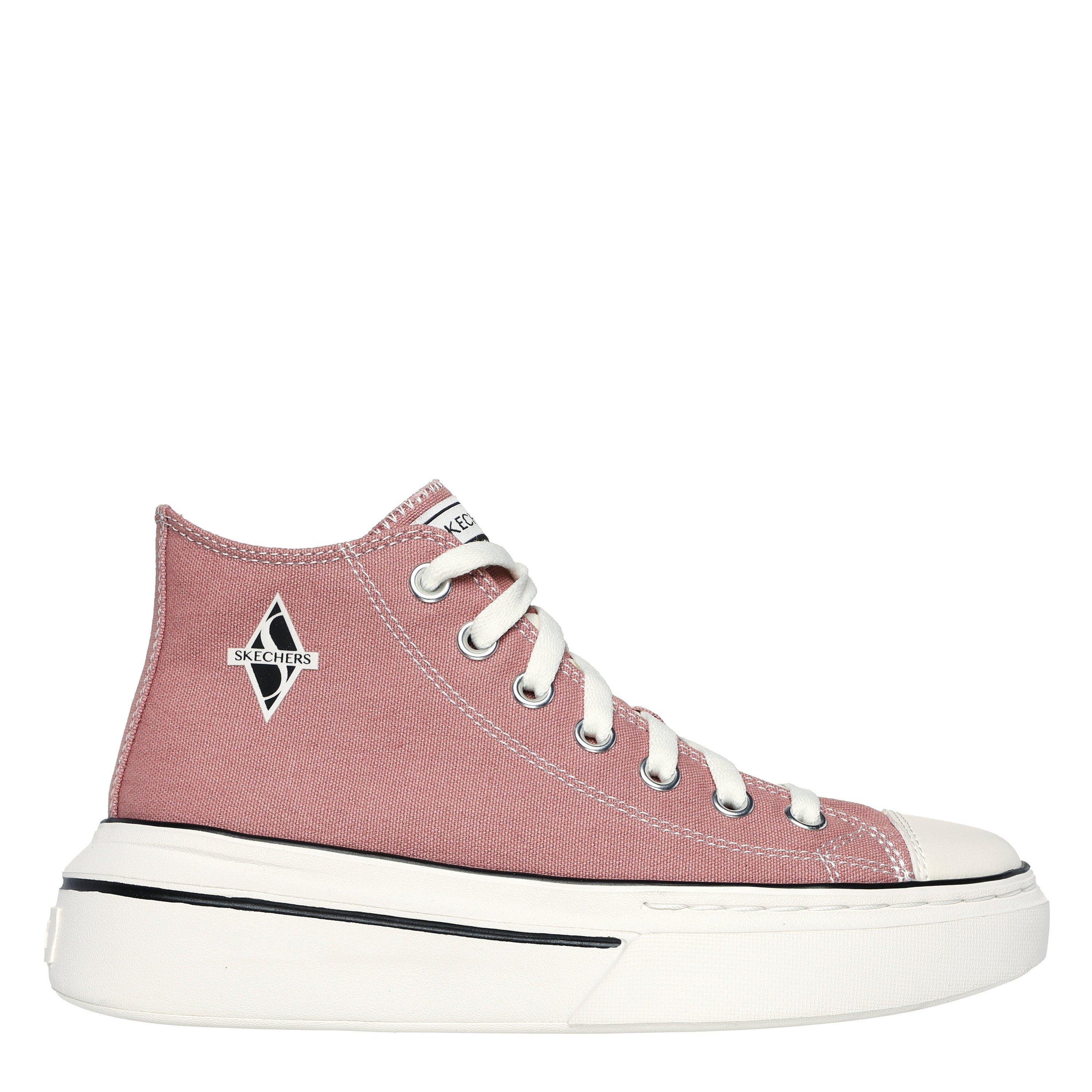 Rose - Skechers - Women's Canvas Air Cooled Classic Low-Top Trainers - 1