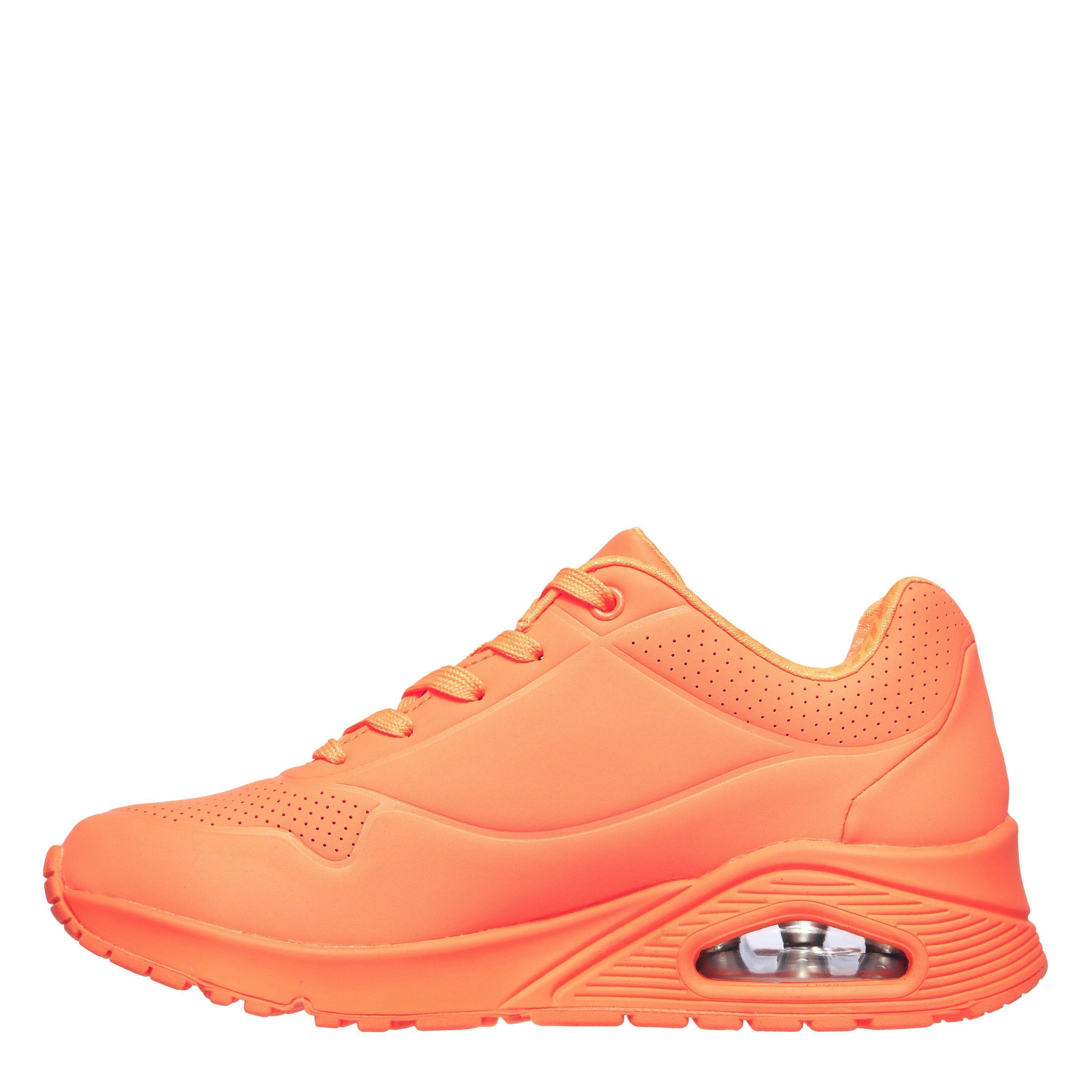 Laranja - Skechers - Women's Durabuck Lace Up Classic Low-Top Trainers - 2