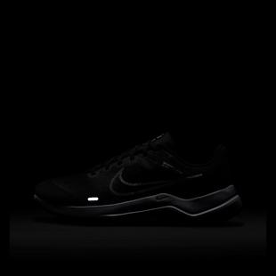 Blk/Wht/Platin - Nike - Downshifter 12 Womens Shoes - 9