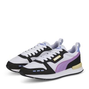 Wht/Elec Orchid - Puma - R78 Womens Runner Shoes - 1