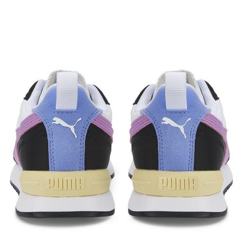 Wht/Elec Orchid - Puma - R78 Womens Runner Shoes - 5