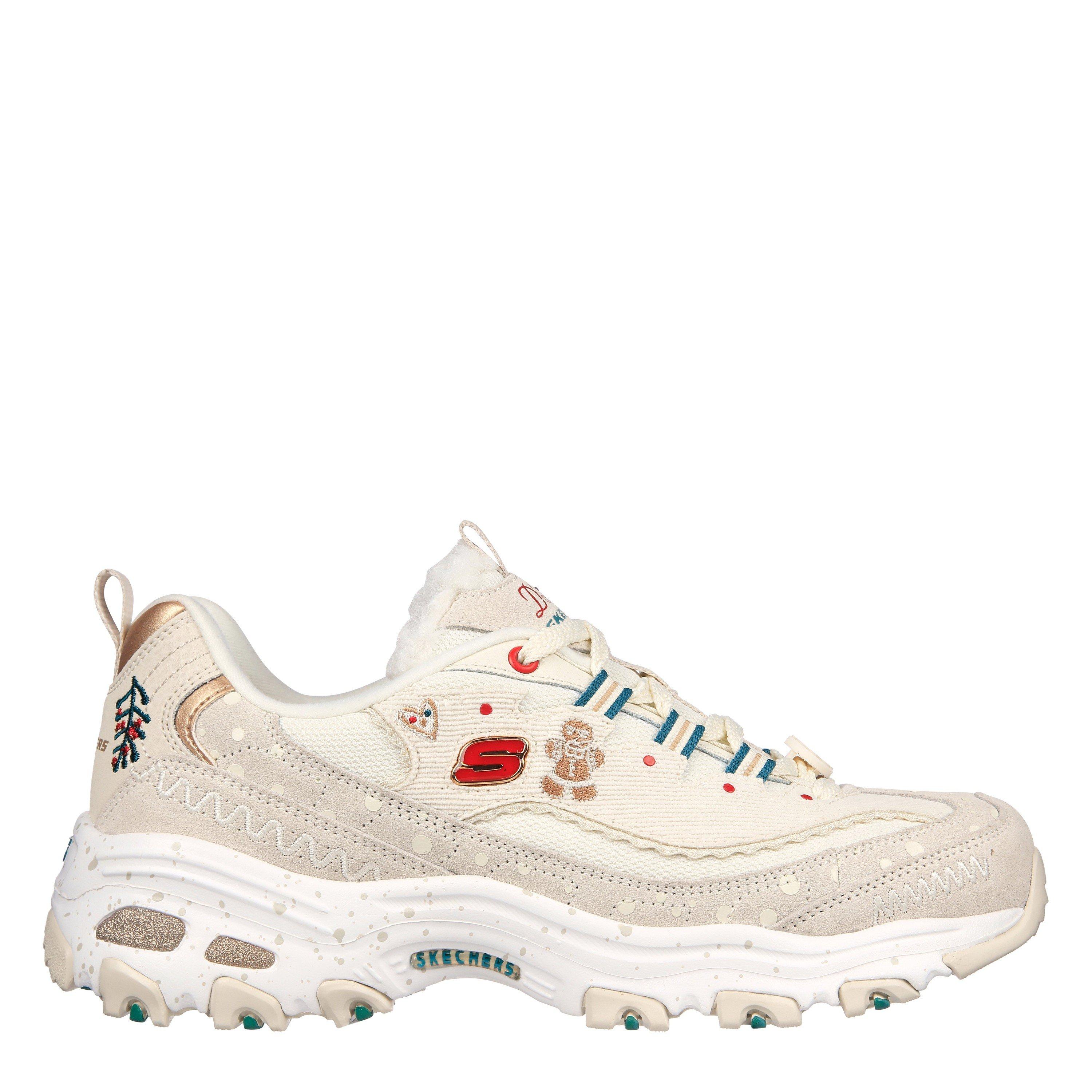 Off White - Skechers - Women's DLites1 Chunky Trainers - 1