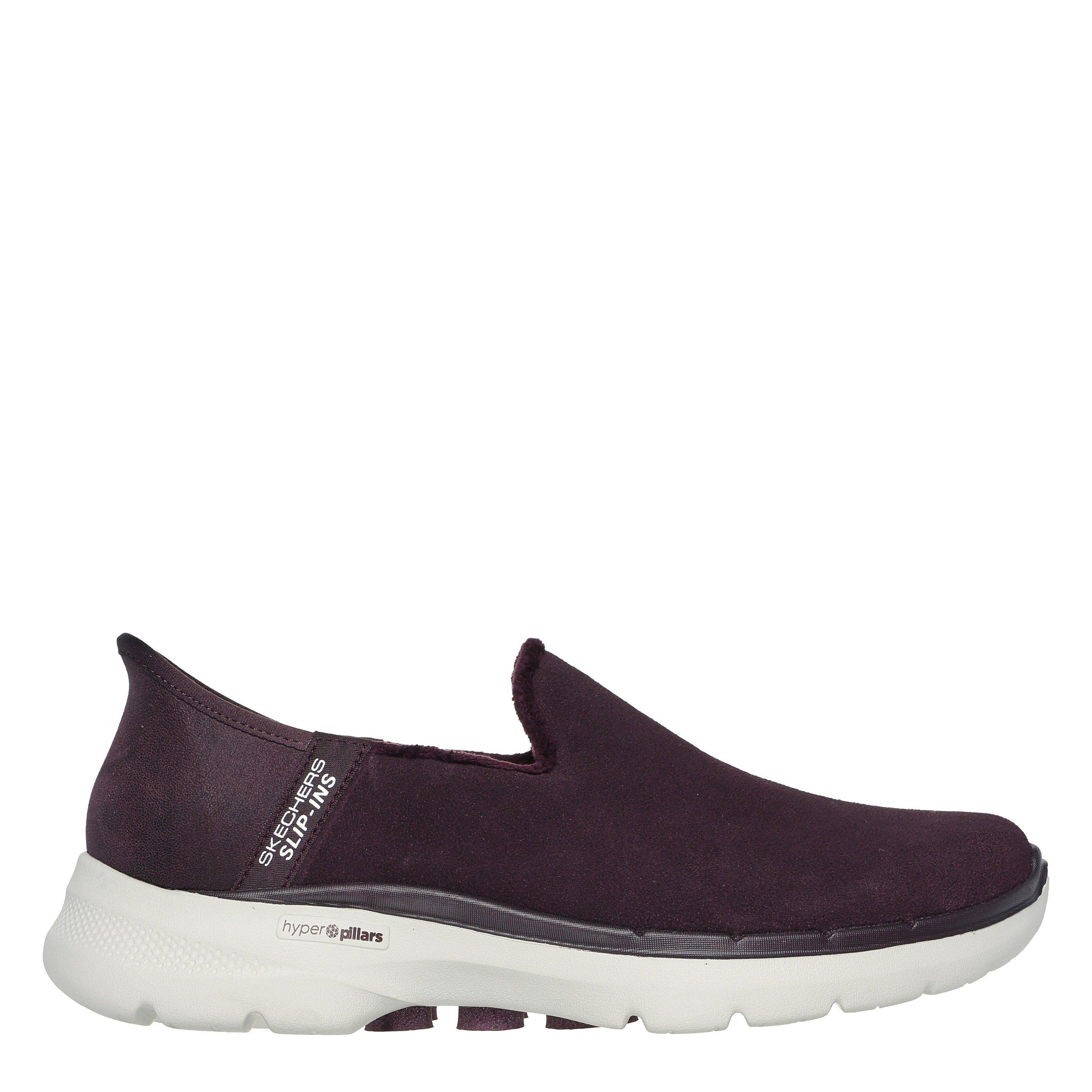 Skechers Women's Gowalk6 Slip On Trainers - Plum - 2 (35)