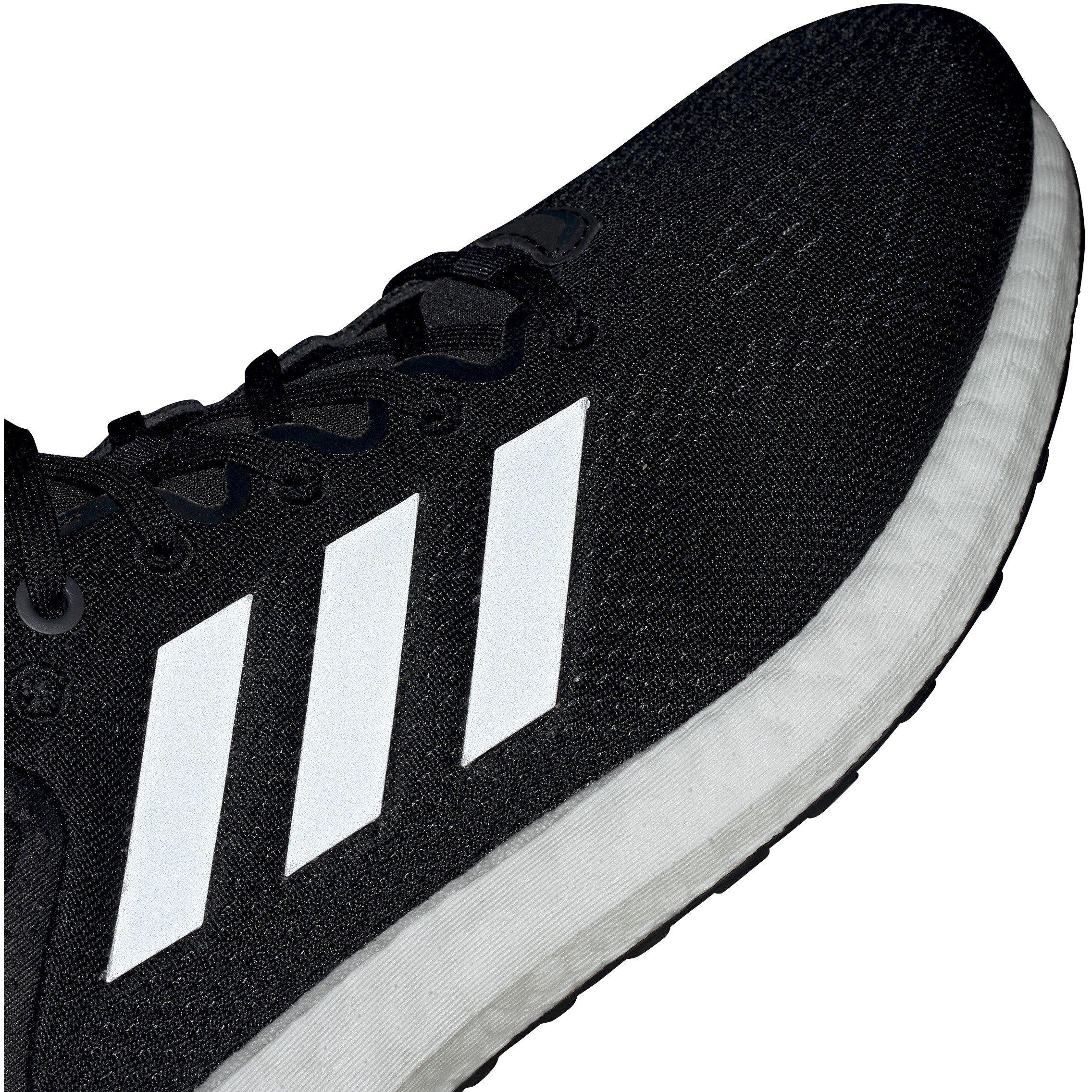 Negro/Blanco - adidas - Pureboost 21 Shoes Womens - 10