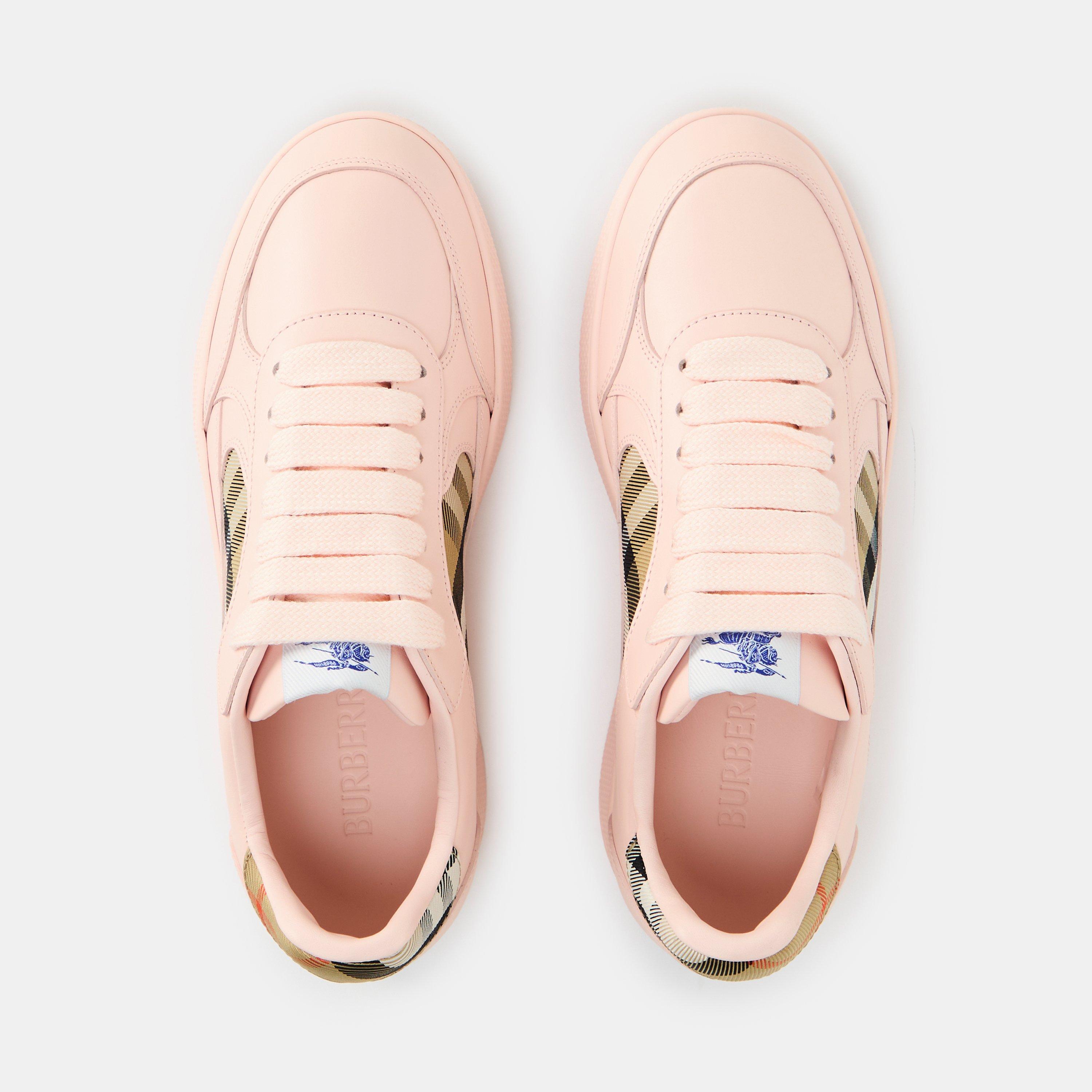 Flora Snd Check - Burberry - Terrace Trainers - 5