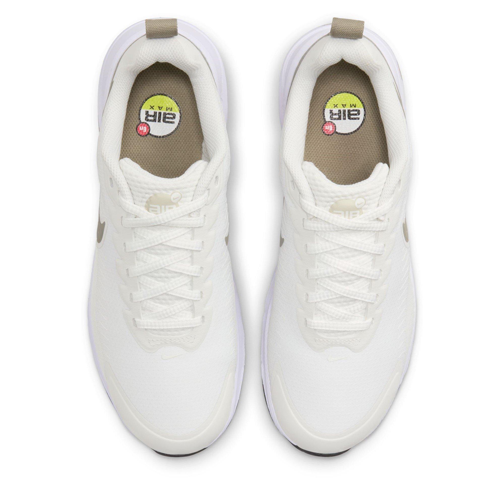 White/Stone-Wht - Nike - Air Max Nuaxis Womens Shoes - 5