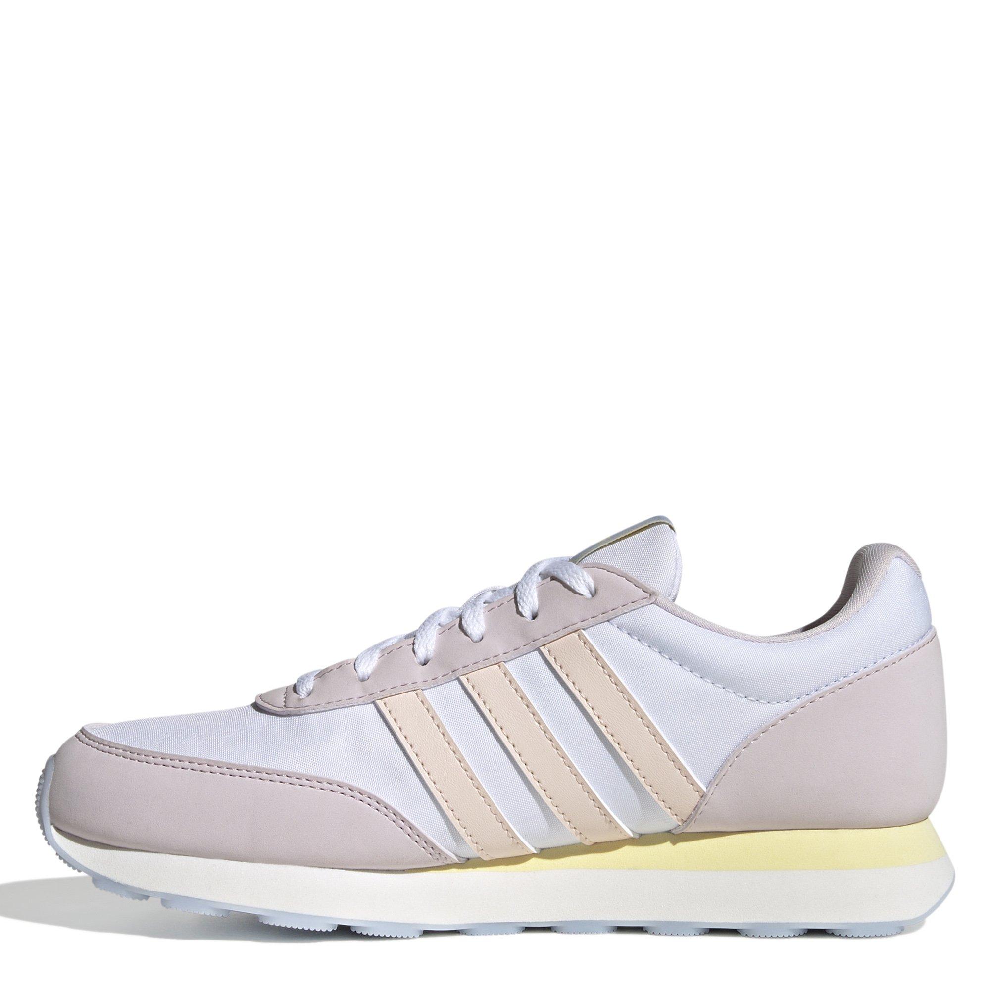 Wht Quartz/Blue - adidas - adidas Run 60s 3.0 Womens Shoes - 2
