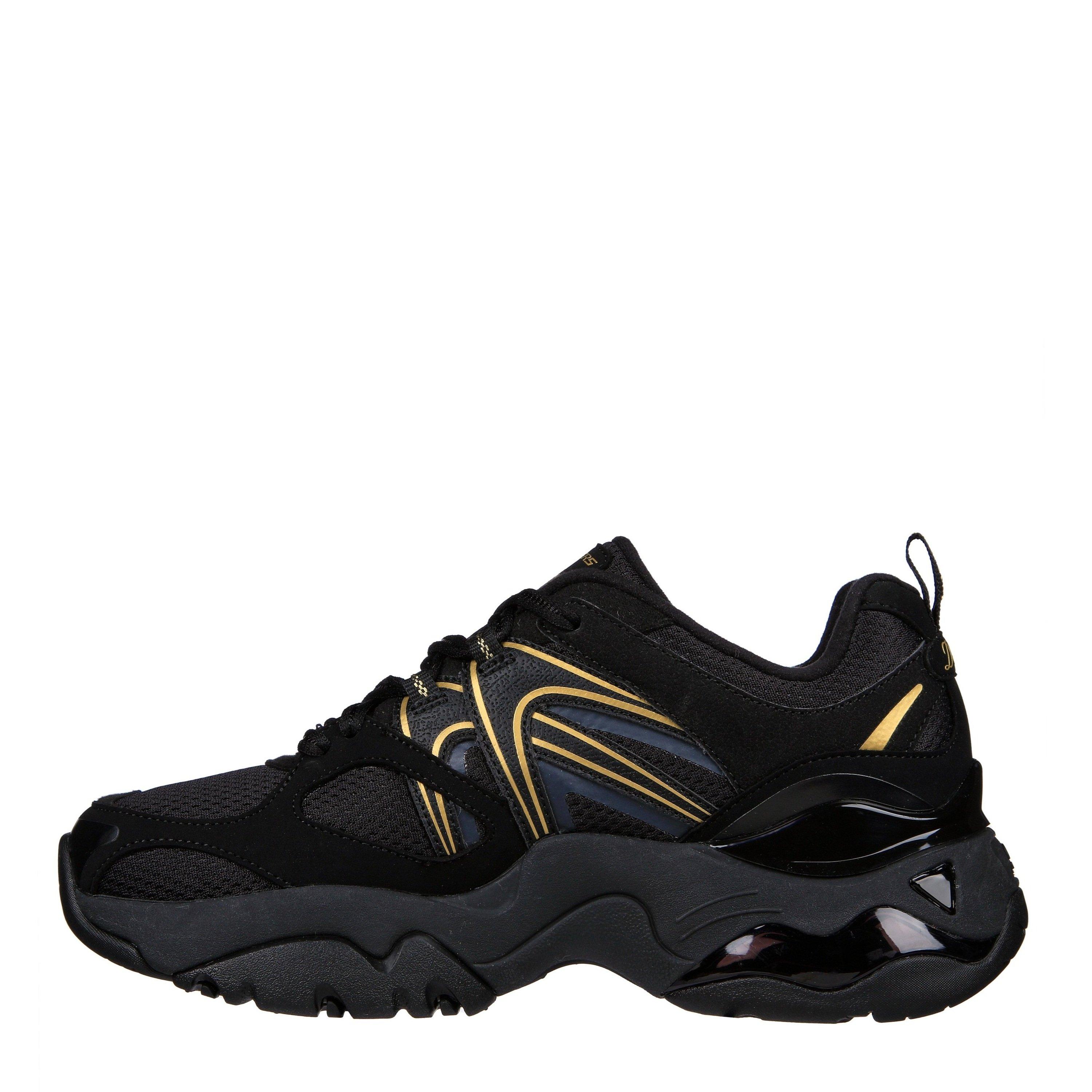 Black/Black - Skechers - Women's Chunky Trainers - 2