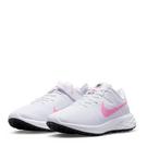 Blanc/Rose - Nike - Revol Flyease Running Shoes Womens - 3