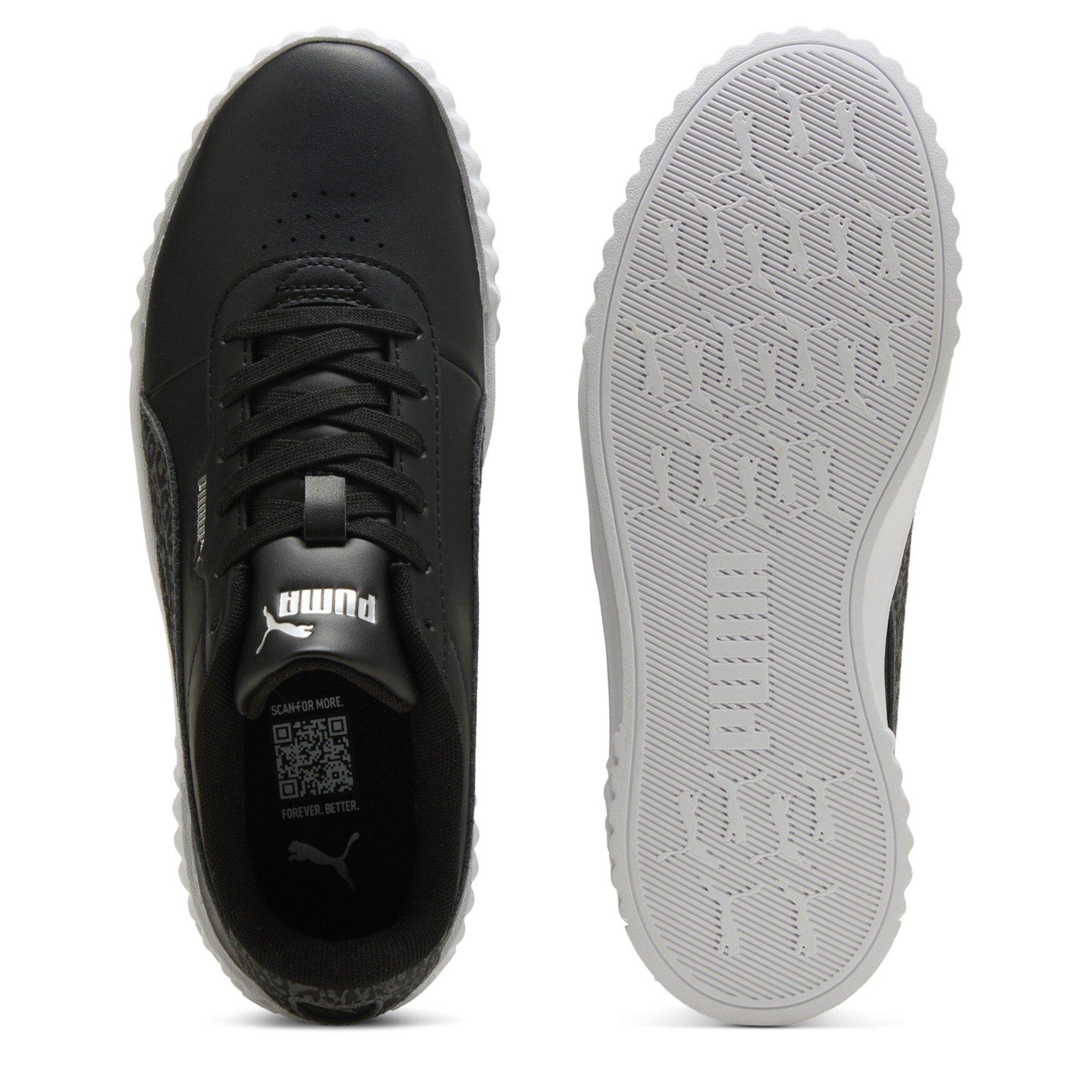 Black/Leo - Puma - Women's Carina 3.0 Low-Top Trainers - 3