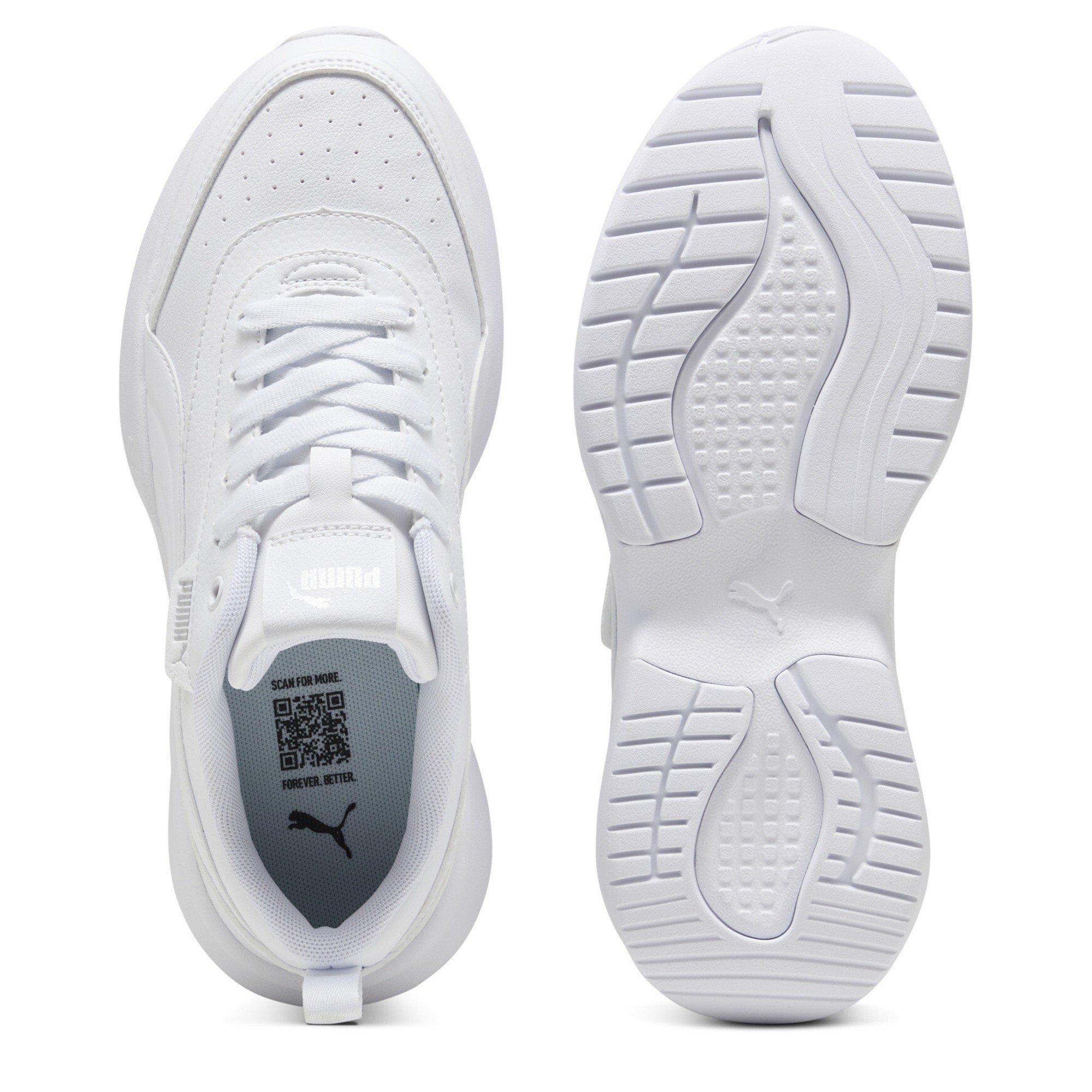 Triple White - Puma - Women's Cilia 2.0 Low-Top Trainers - 3