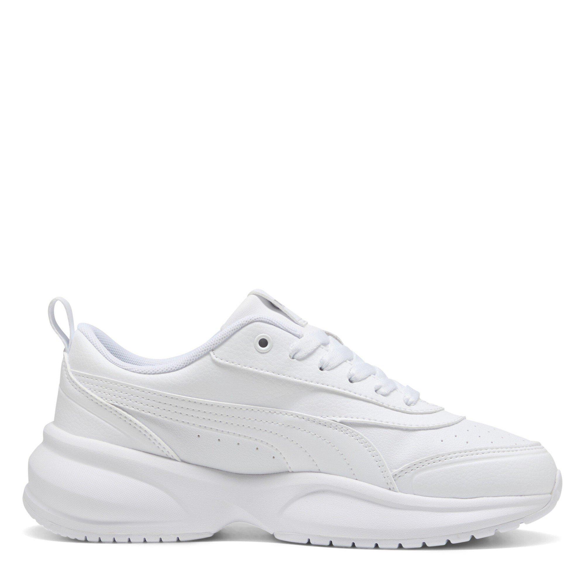 Triple White - Puma - Women's Cilia 2.0 Low-Top Trainers - 4