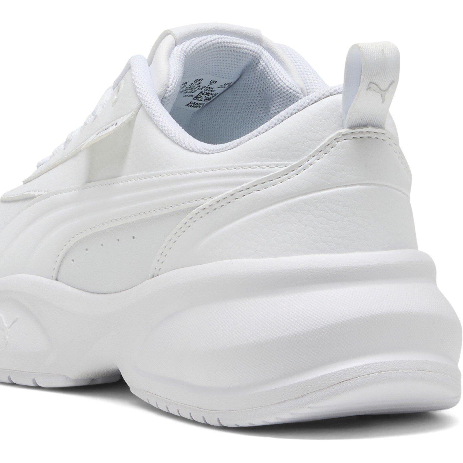Triple White - Puma - Women's Cilia 2.0 Low-Top Trainers - 5