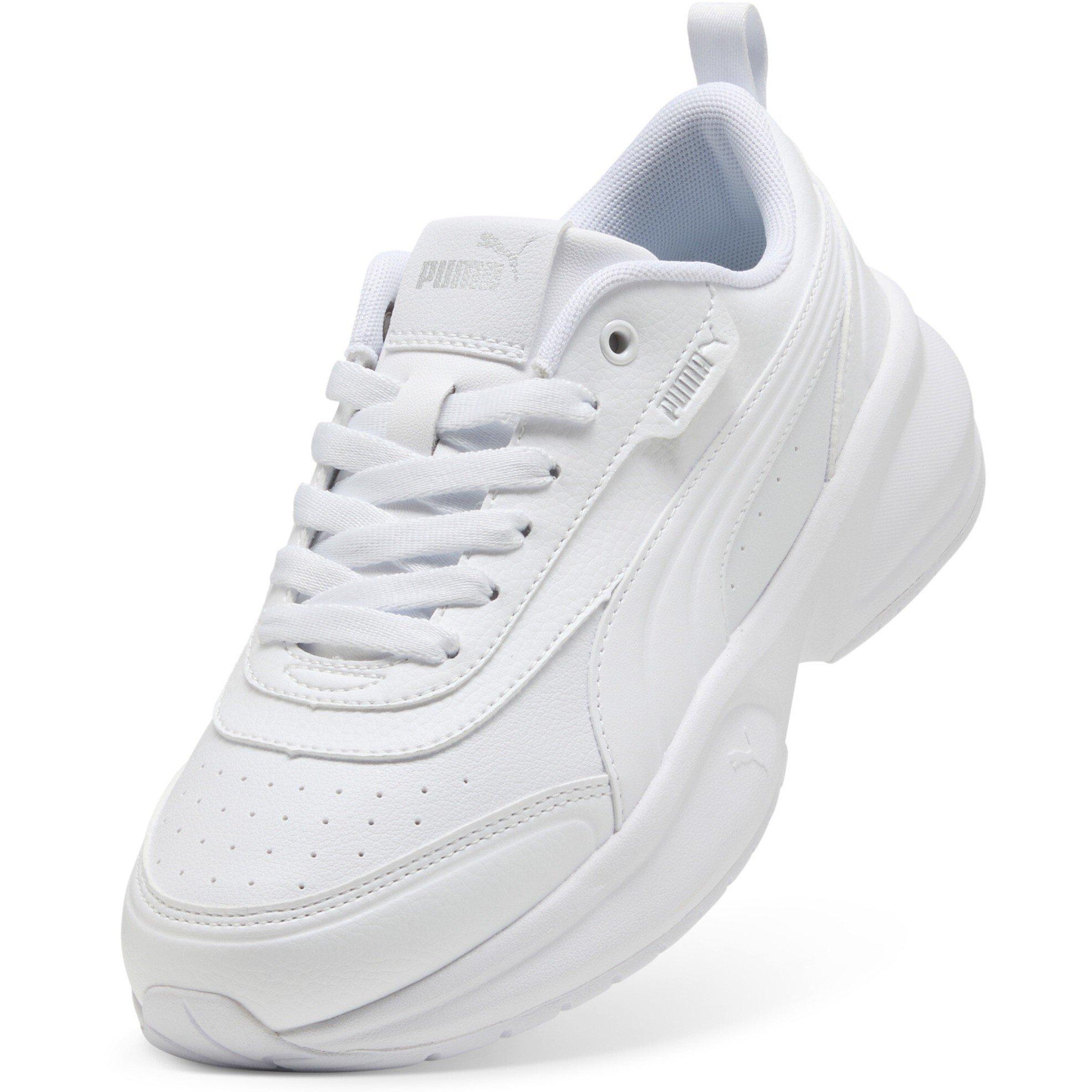 Triple White - Puma - Women's Cilia 2.0 Low-Top Trainers - 6