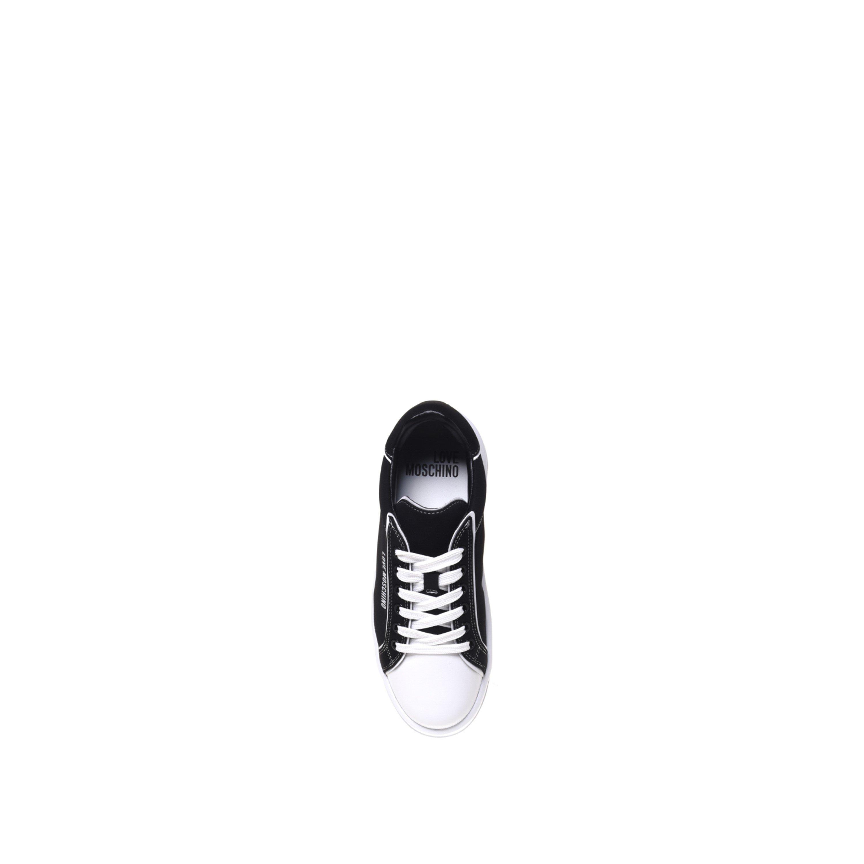 Black/White - Love Moschino - Women's Chunky Trainers - 2