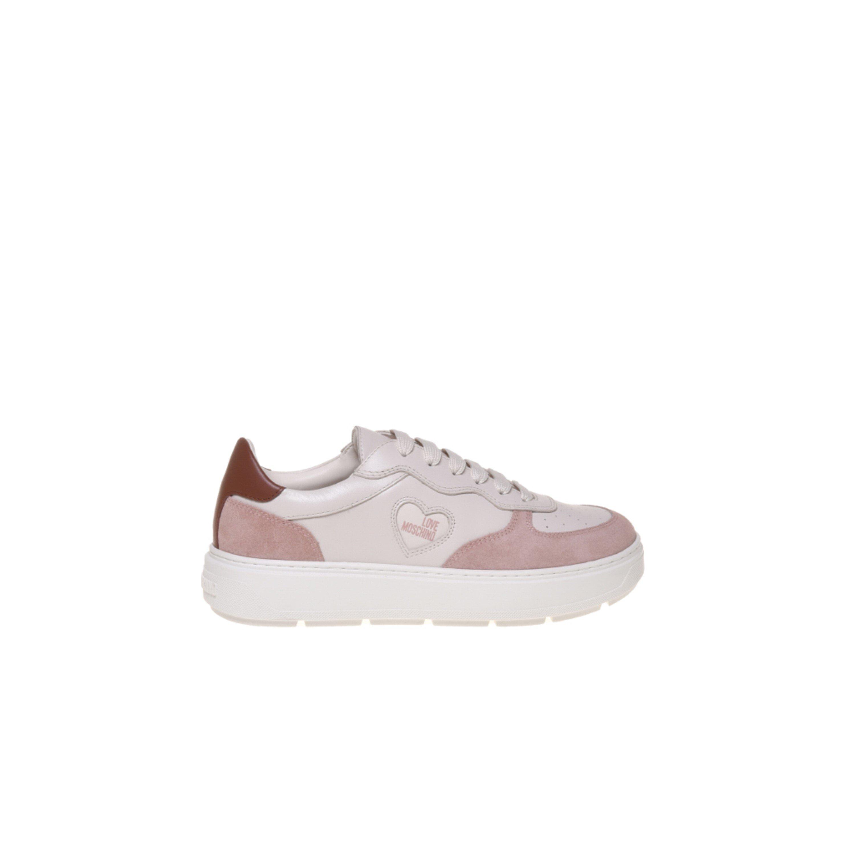 Snowdrop/Pwdr - Love Moschino - Women's Chunky Trainers - 1