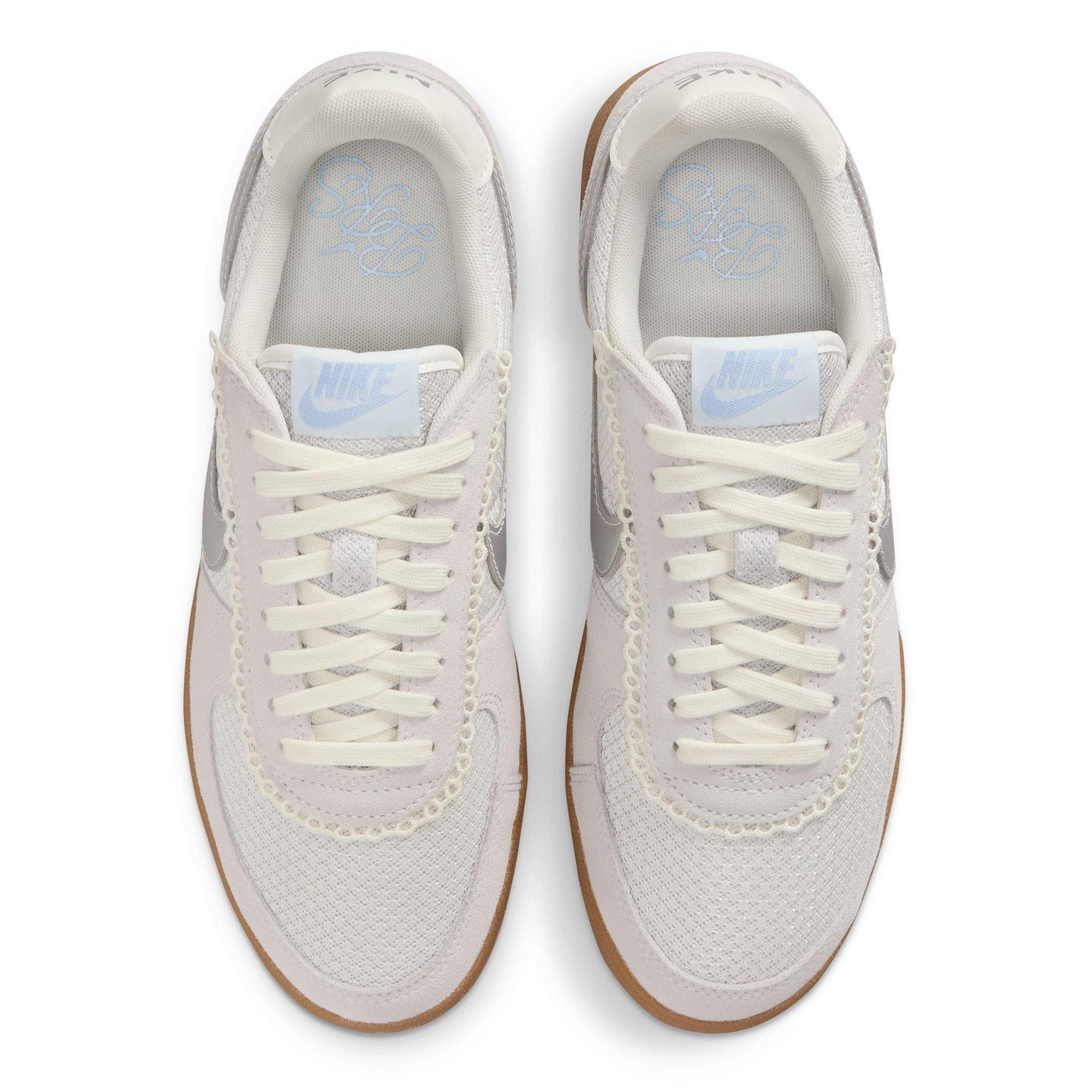 Plat/Silver - Nike - Field General Womens Shoes - 4