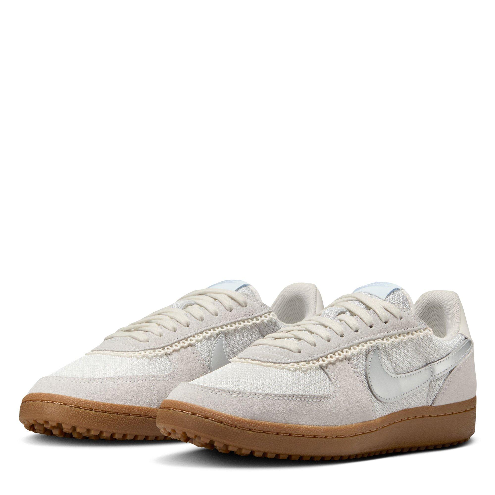 Plat/Silver - Nike - Field General Womens Shoes - 5