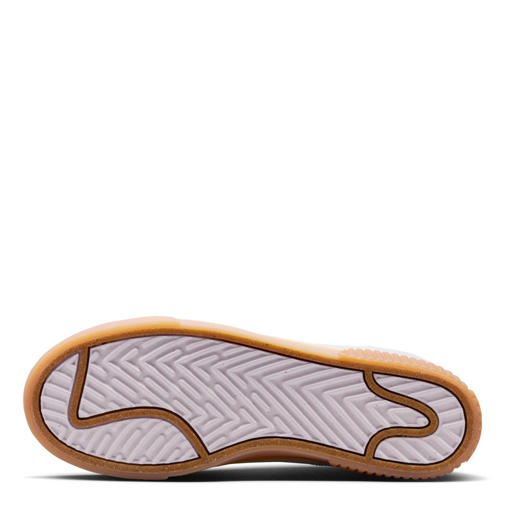 White/Red - Nike - Court Legacy Lift Womens Shoes - 6