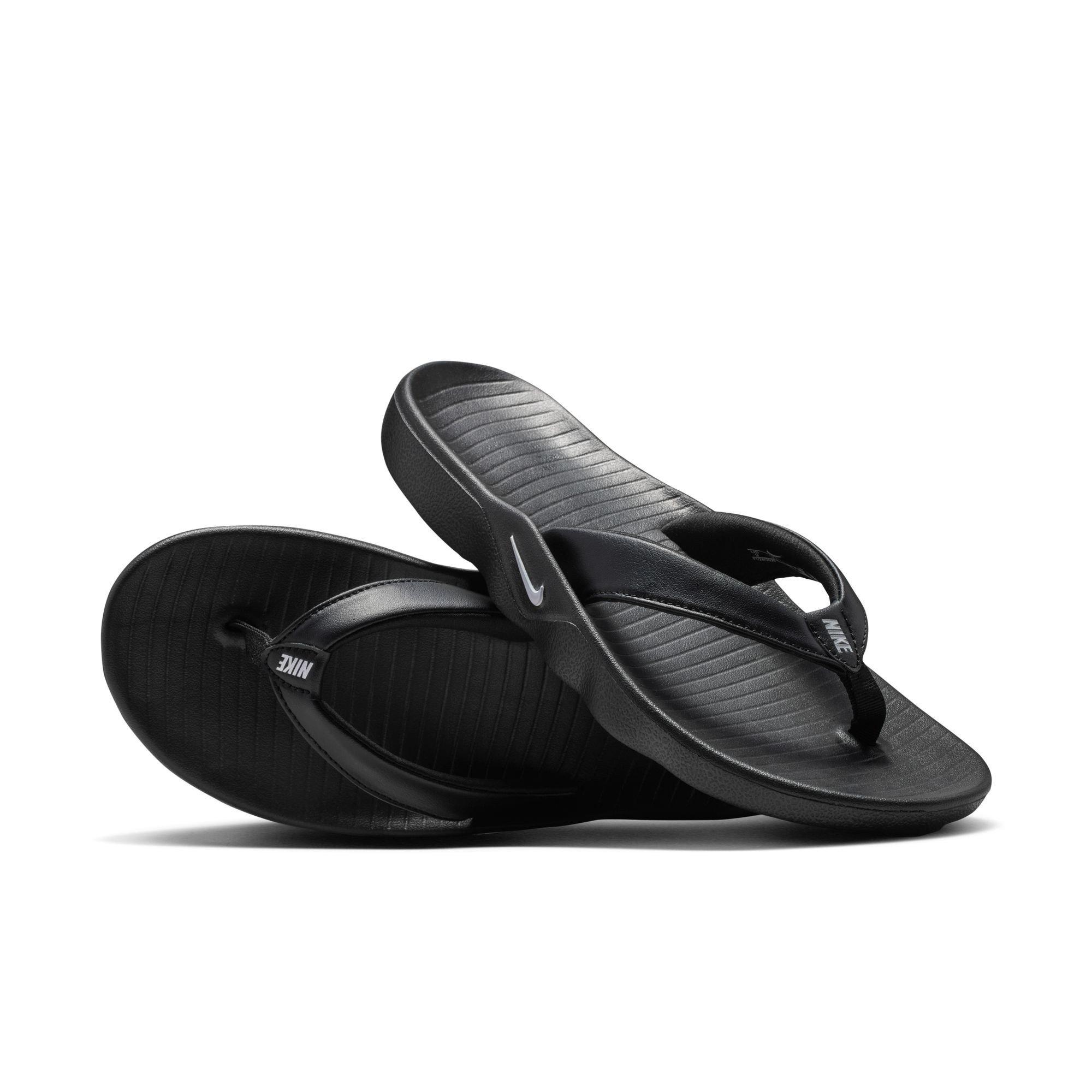 Black/White - Nike - Marina Womens Slides - 8