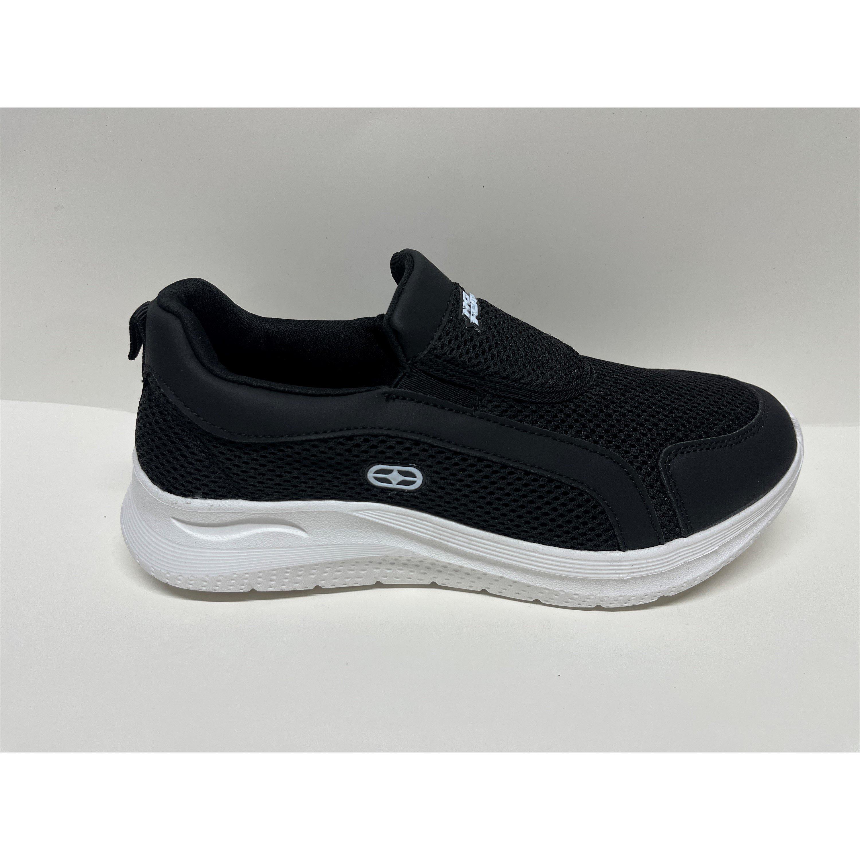 BLACK - No Fear - Women's STRUT-T2 Slip On Trainers - 1