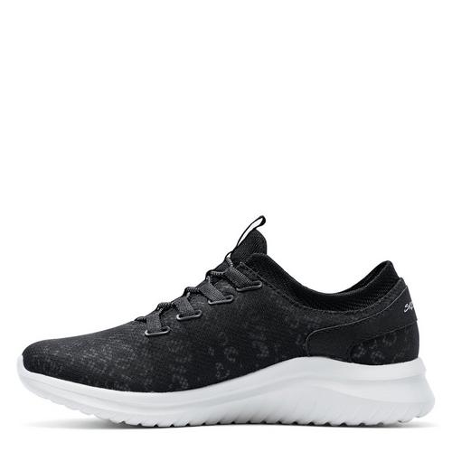 Black/White - Skechers - Ultra Flex 2.0 Sport Womens Shoes - 2