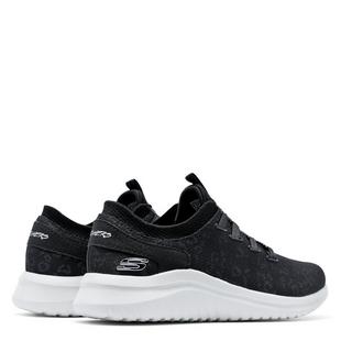 Black/White - Skechers - Ultra Flex 2.0 Sport Womens Shoes - 4