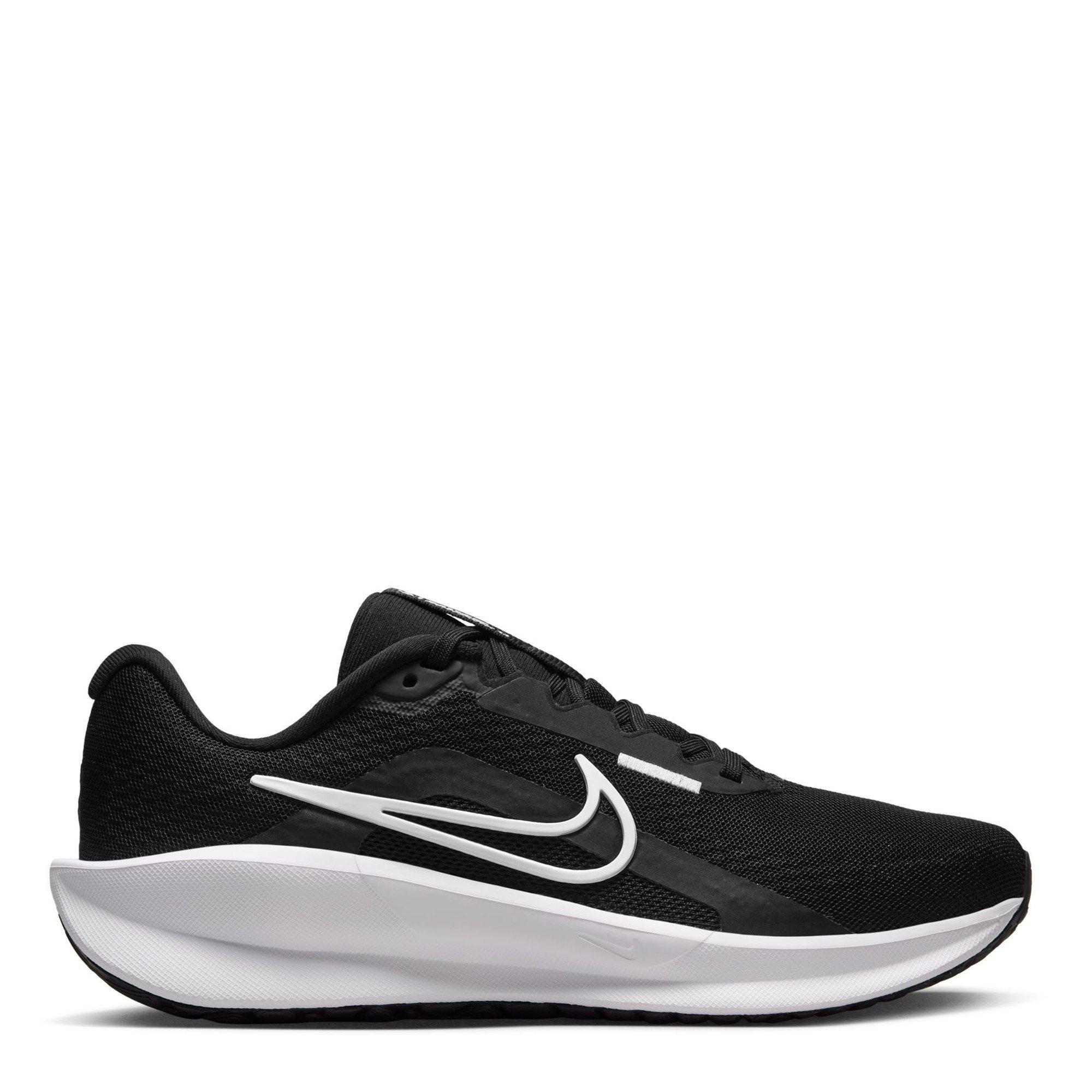 Black/White - Nike - Downshifter 13 Women's Road Running Shoes - 1