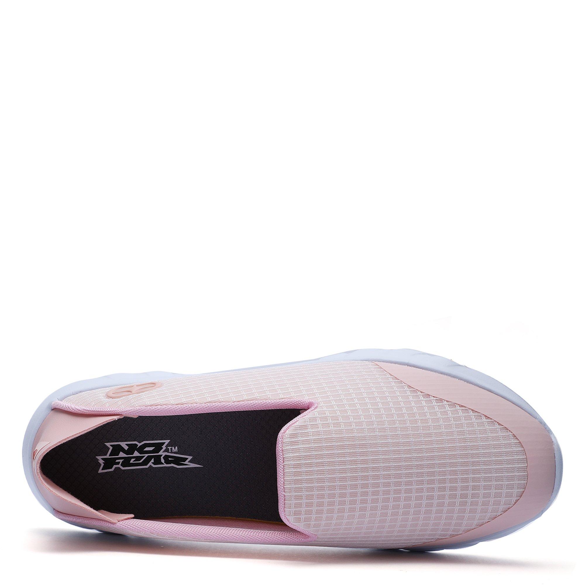 Pink - No Fear - MAPLE 1.0 Slip On Trainers Womens - 3